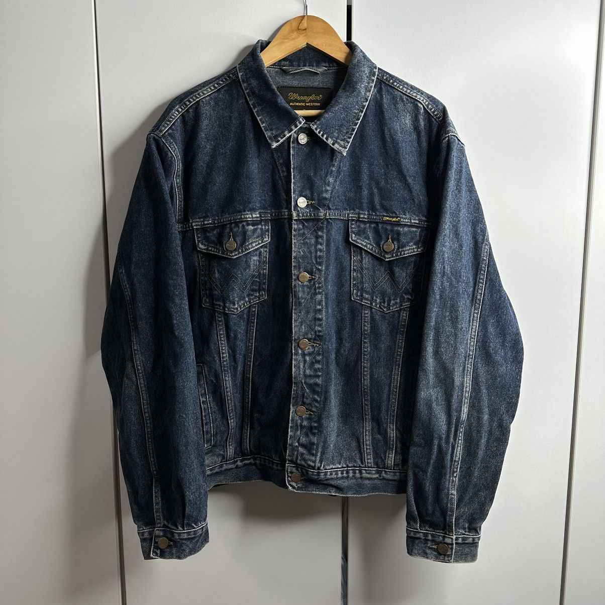 Wrangler Wrangler Denim Vintage jacket Streetwear rare Size US XL / EU 56 / 4 - 2 Thumbnail