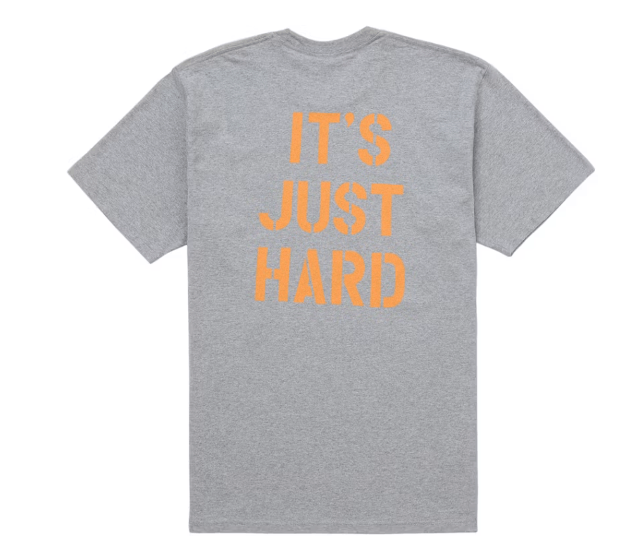 Supreme Supreme Hard Tee Heather Grey Size XL Size US XL / EU 56 / 4 - 2 Thumbnail