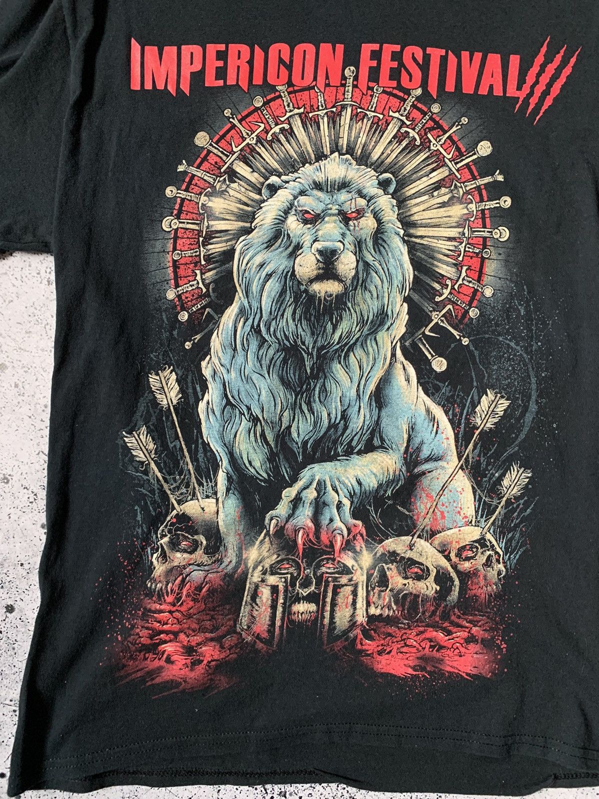 Band Tees Vintage IMPERICON FESTIVAL MUSIC GRAPHIC T-shirt Tee size M Size US M / EU 48-50 / 2 - 2 Thumbnail
