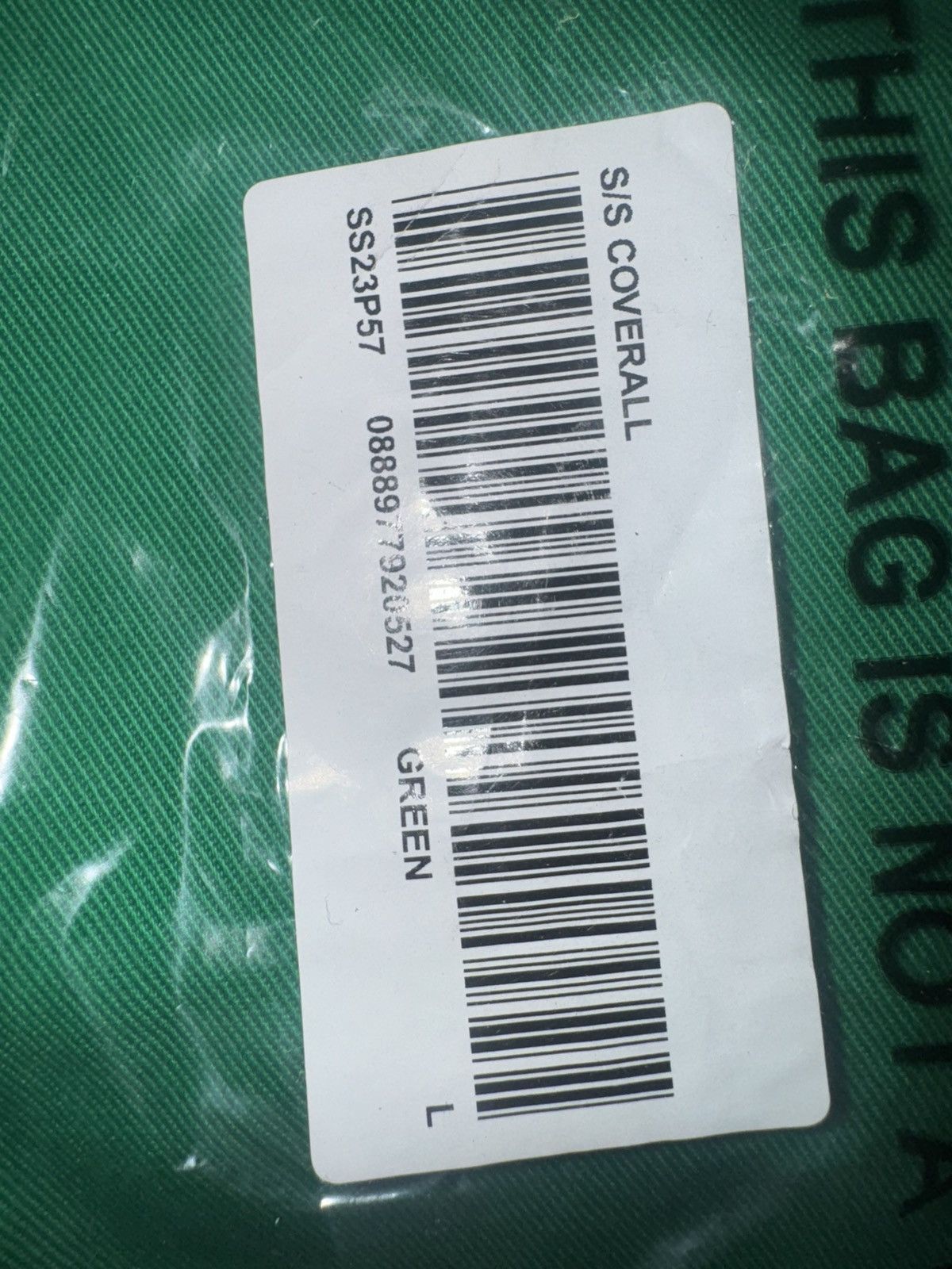 Supreme Supreme Coveralls S/S ‘23 L Size US 36 / EU 52 - 5 Thumbnail