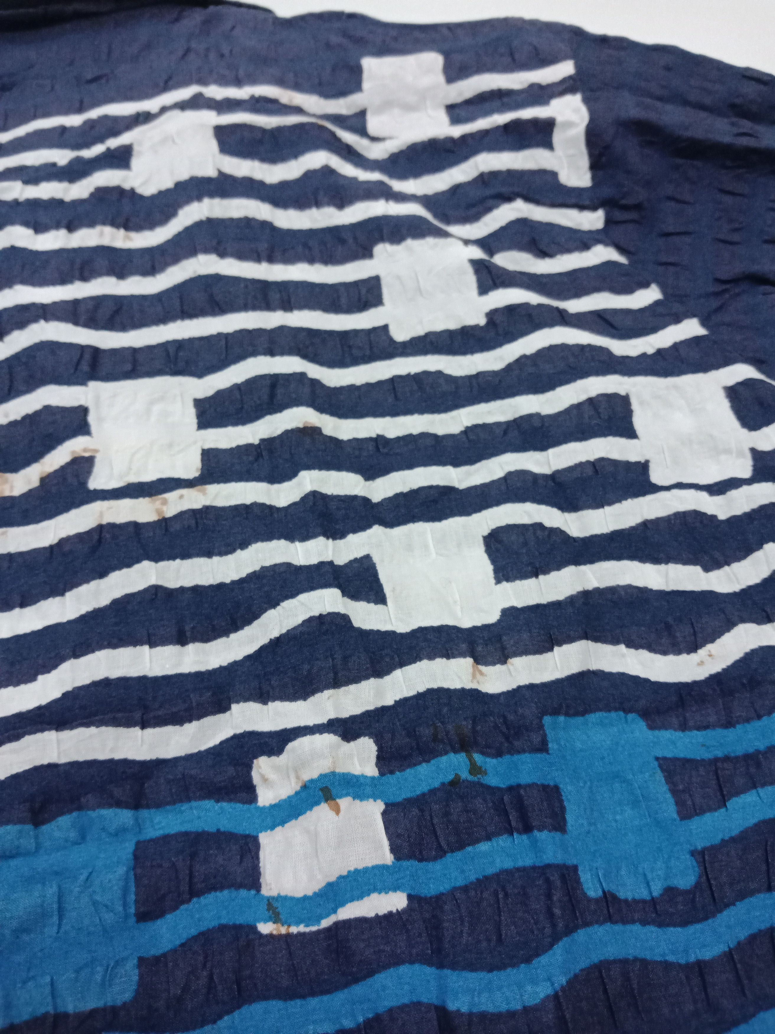Y's for Men × Yohji Yamamoto Ys for Living Linen Traditional Abstract #C Size US L / EU 52-54 / 3 - 5 Thumbnail