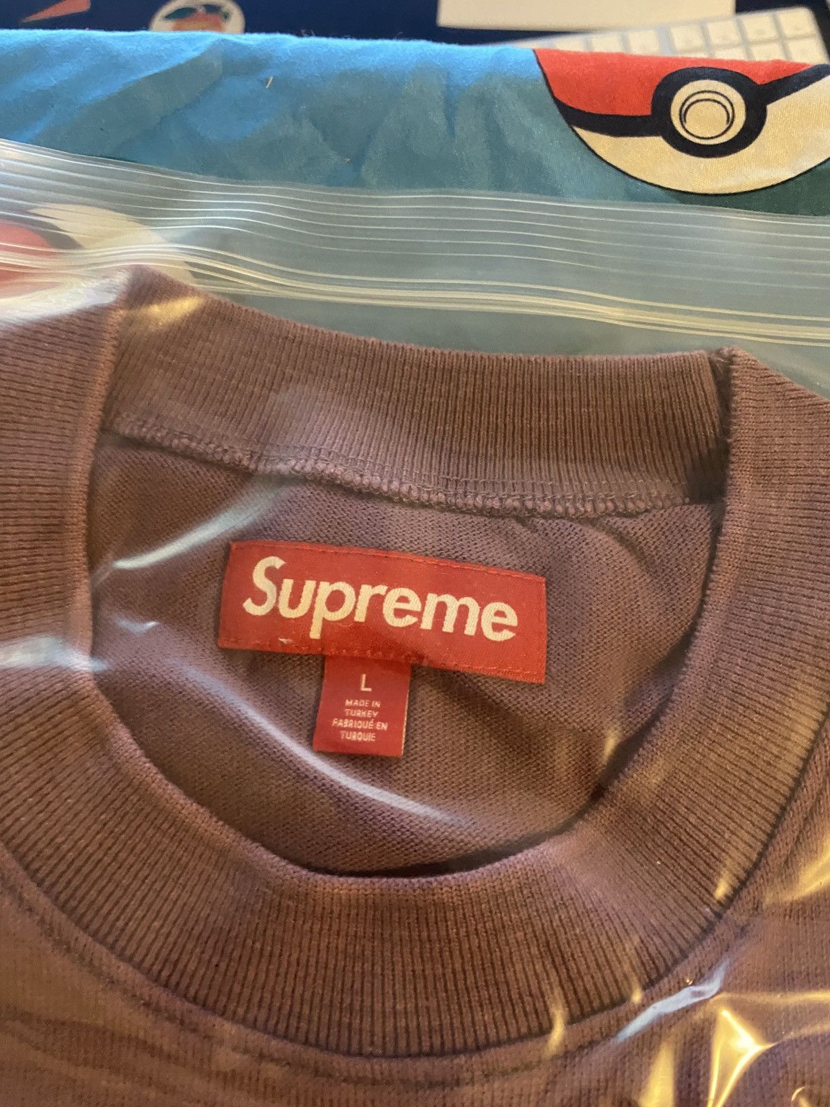 Supreme Supreme Affiliated L/S Football Top Dusty Purple Large Size US L / EU 52-54 / 3 - 4 Thumbnail