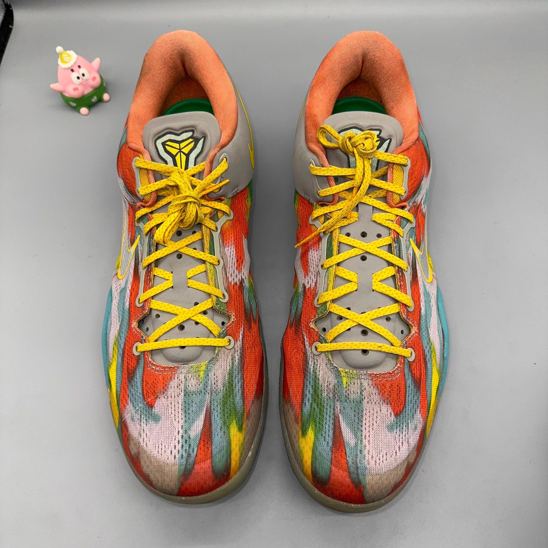 Nike Nike Kobe 8 Venetian Blue Red Orange 47.5 Size US 14 / EU 47 - 2 Thumbnail