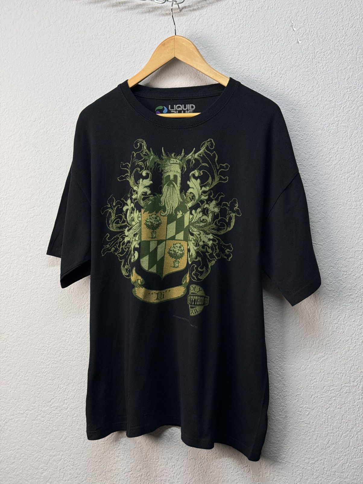 Liquid Blue × Vintage Vintage Monty Python & the Holy Grain Copyright 2011 T Shirt Size US XL / EU 56 / 4 - 2 Thumbnail