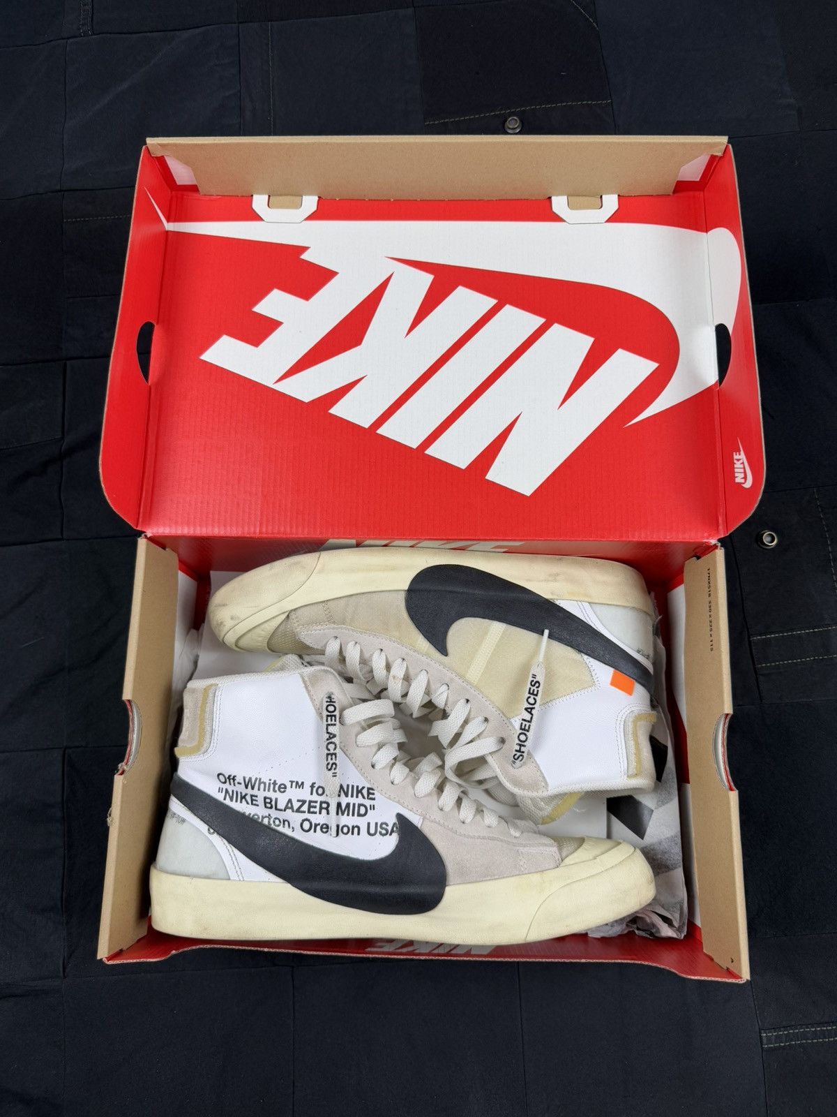 Nike × Off-White The 10: Blazer Mid Size US 9 / EU 42 - 1 Thumbnail