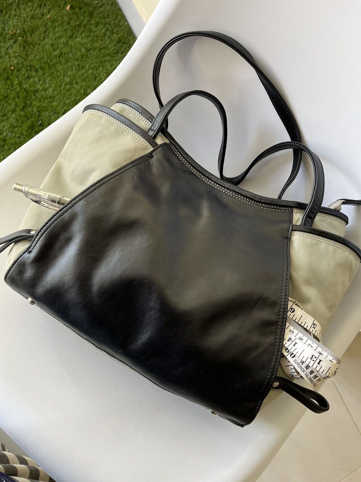 Yohji Yamamoto Y’SACCS by Yohji Yamamoto Nylon Leather Water Proof Size ONE SIZE - 8 Thumbnail