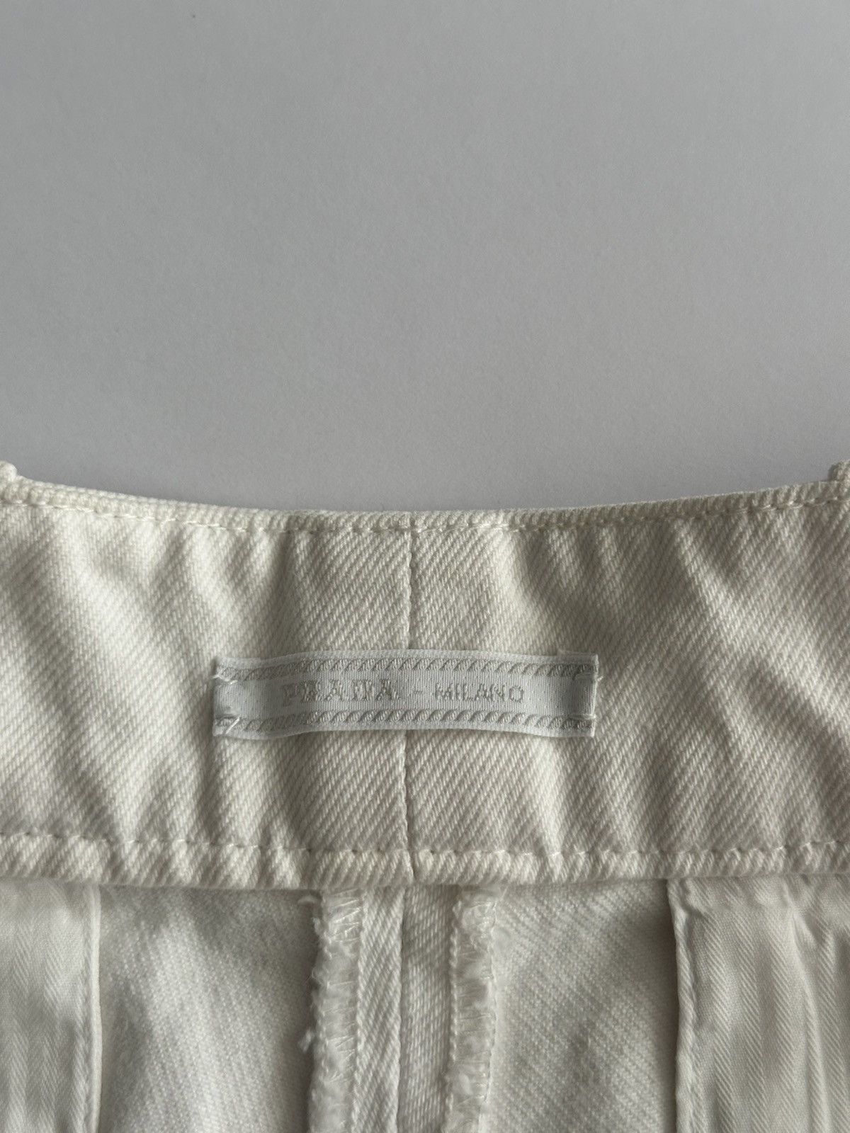 Prada Prada Wide Heavy Denim Pants Size US 30 / EU 46 - 8 Thumbnail