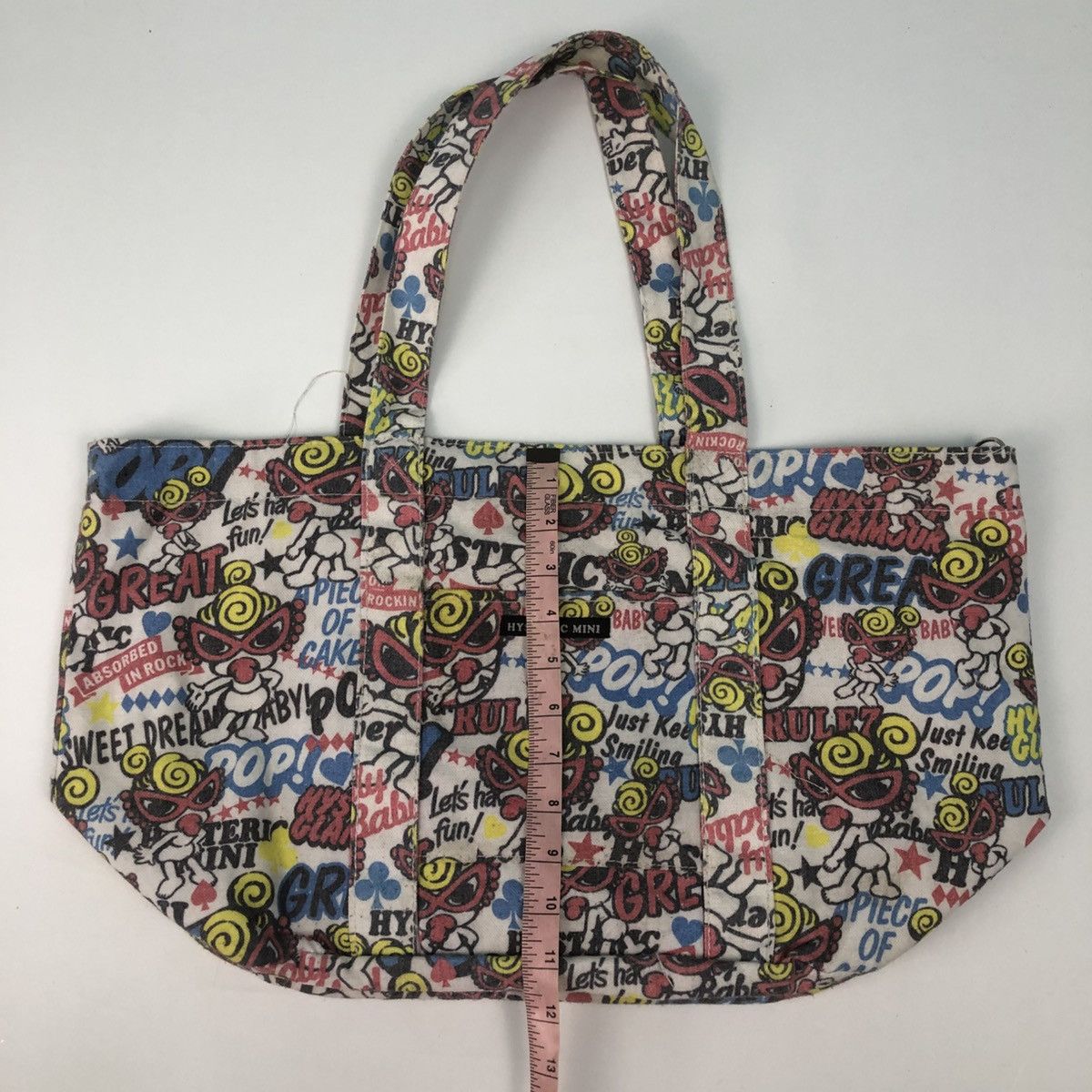 Hysteric Glamour HYTERIC MINI FULL PRINTER CANVAS TOTE BAG Size ONE SIZE - 10 Thumbnail