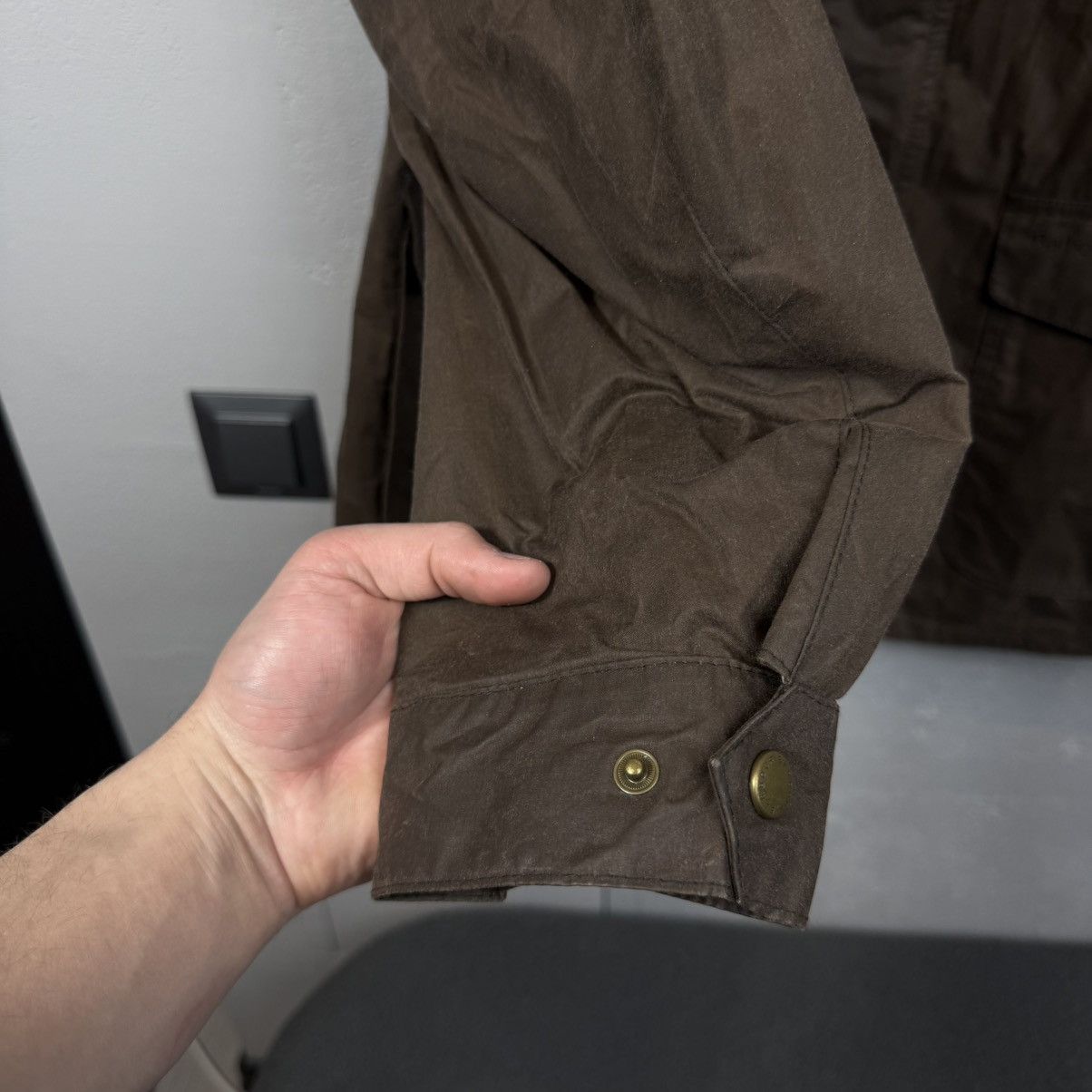 Barbour Vintage Barbour Wax Jacket Size US XXL / EU 58 / 5 - 4 Thumbnail
