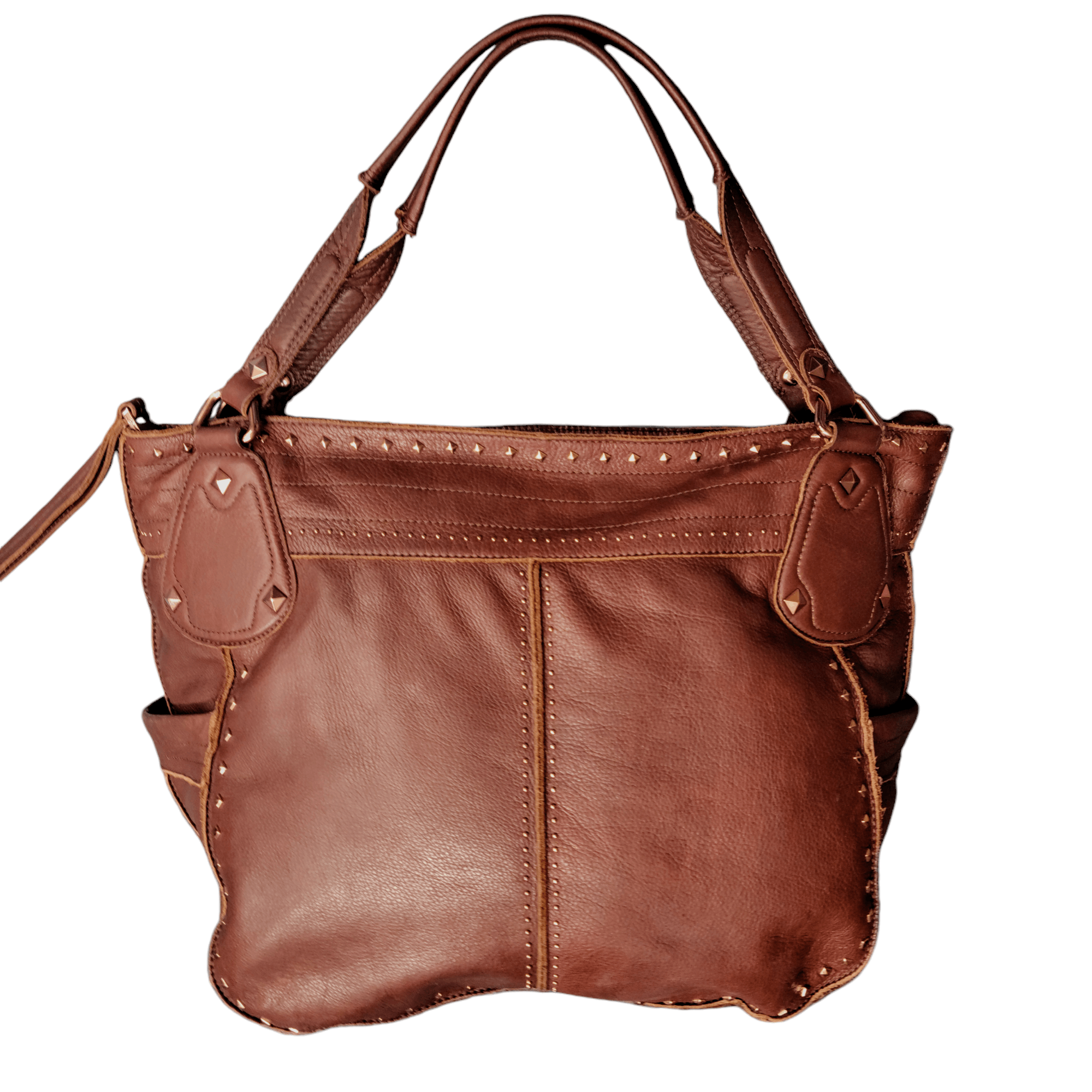Other B Makowski Large Brown Leather Hobo Shoulder Bag Size ONE SIZE - 15 Thumbnail
