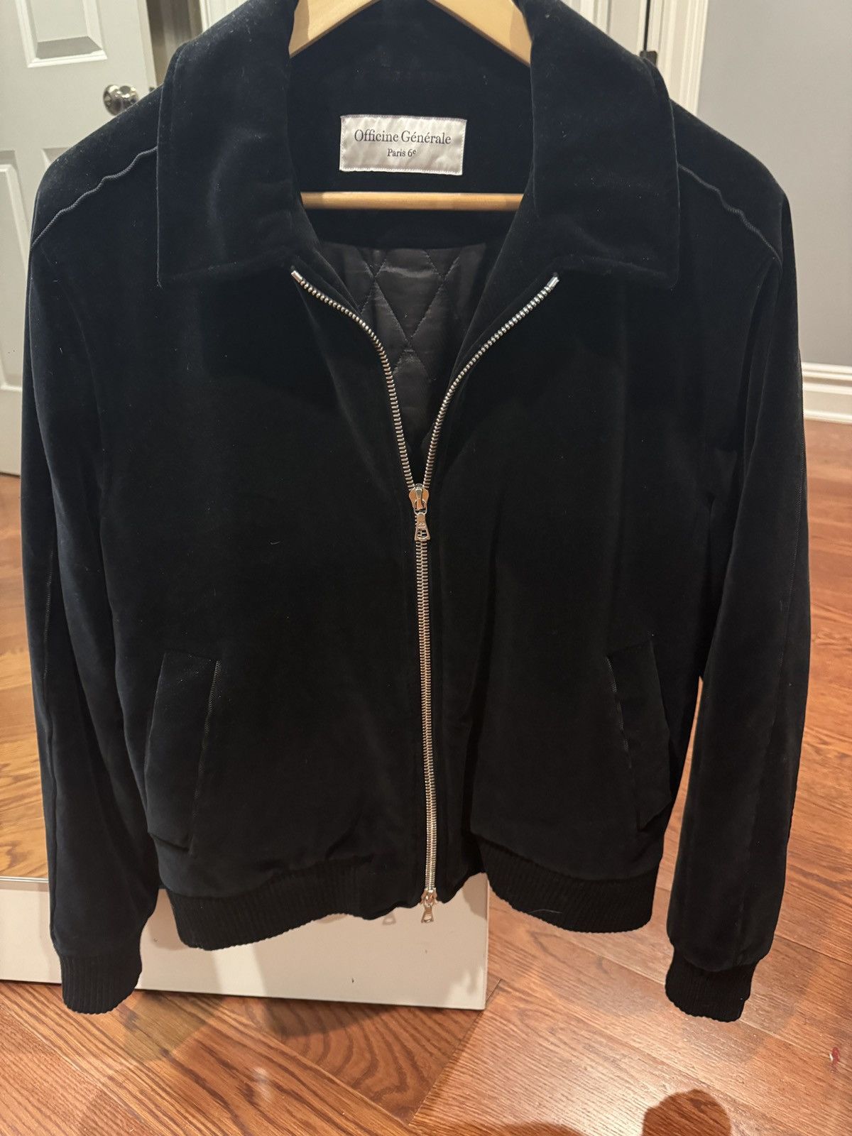 Officine Generale Official Generale Egon Velvet Jacket Size US M / EU 48-50 / 2 - 2 Thumbnail