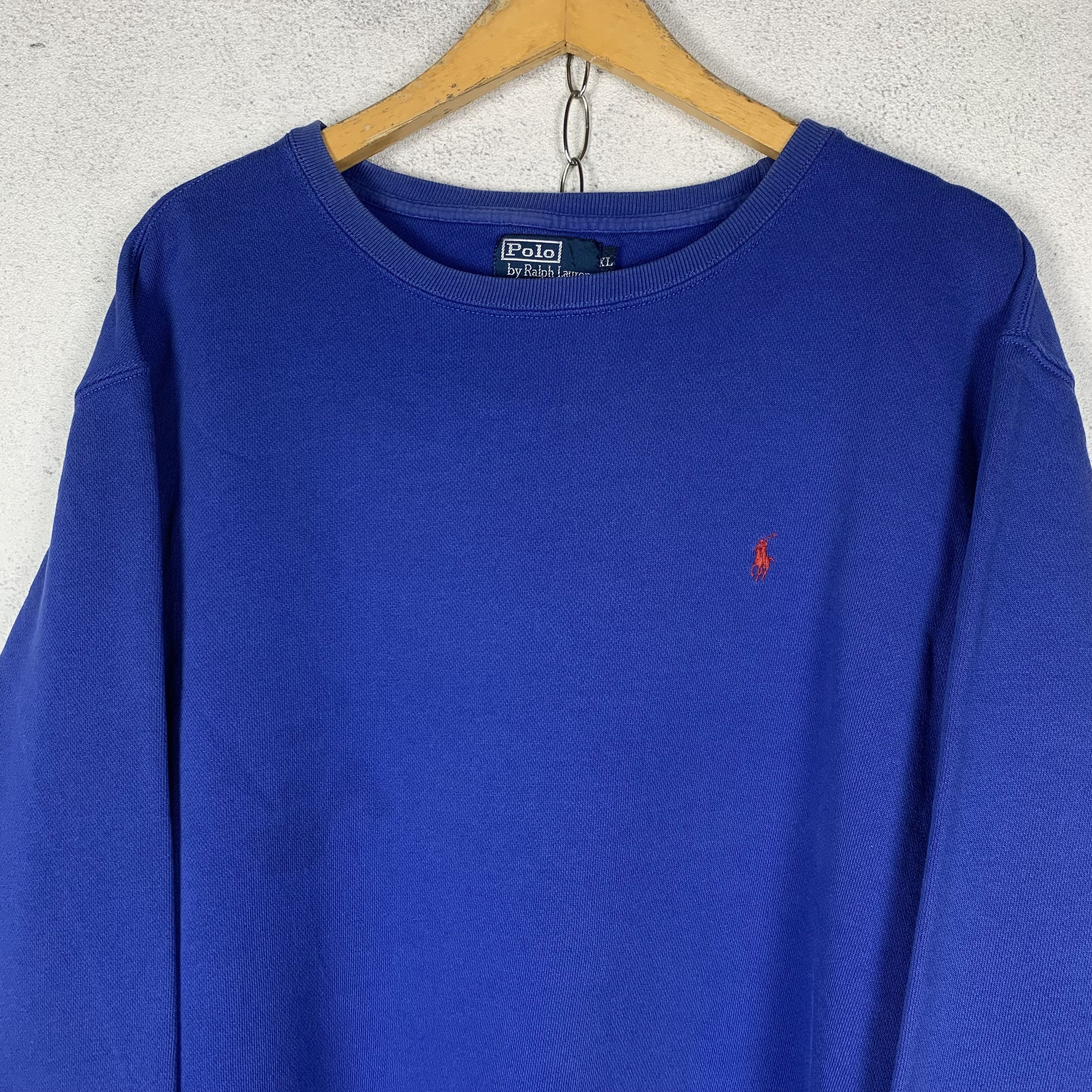 Polo Ralph Lauren Vintage Polo Ralph Lauren Boxy Sweatshirt Crewneck Size US XL / EU 56 / 4 - 2 Thumbnail