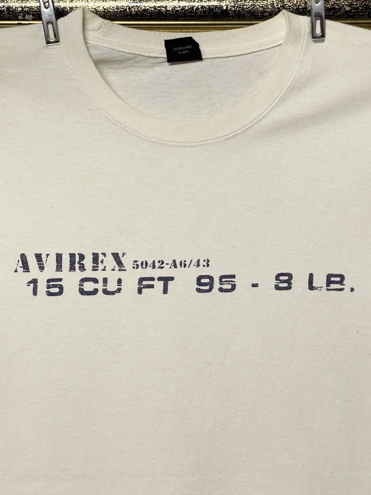 Avirex Vintage Designer Avirex ‘ No Sky To High ‘ Og Airfield Tee Size US S / EU 44-46 / 1 - 7 Thumbnail
