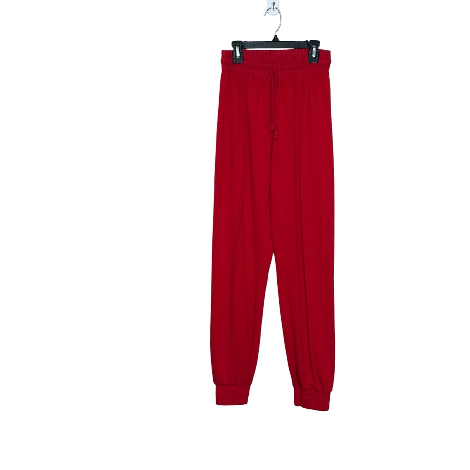 Zara Zara red pull on sweatpants size Small Size 30" / US 8 / IT 44 - 8 Thumbnail