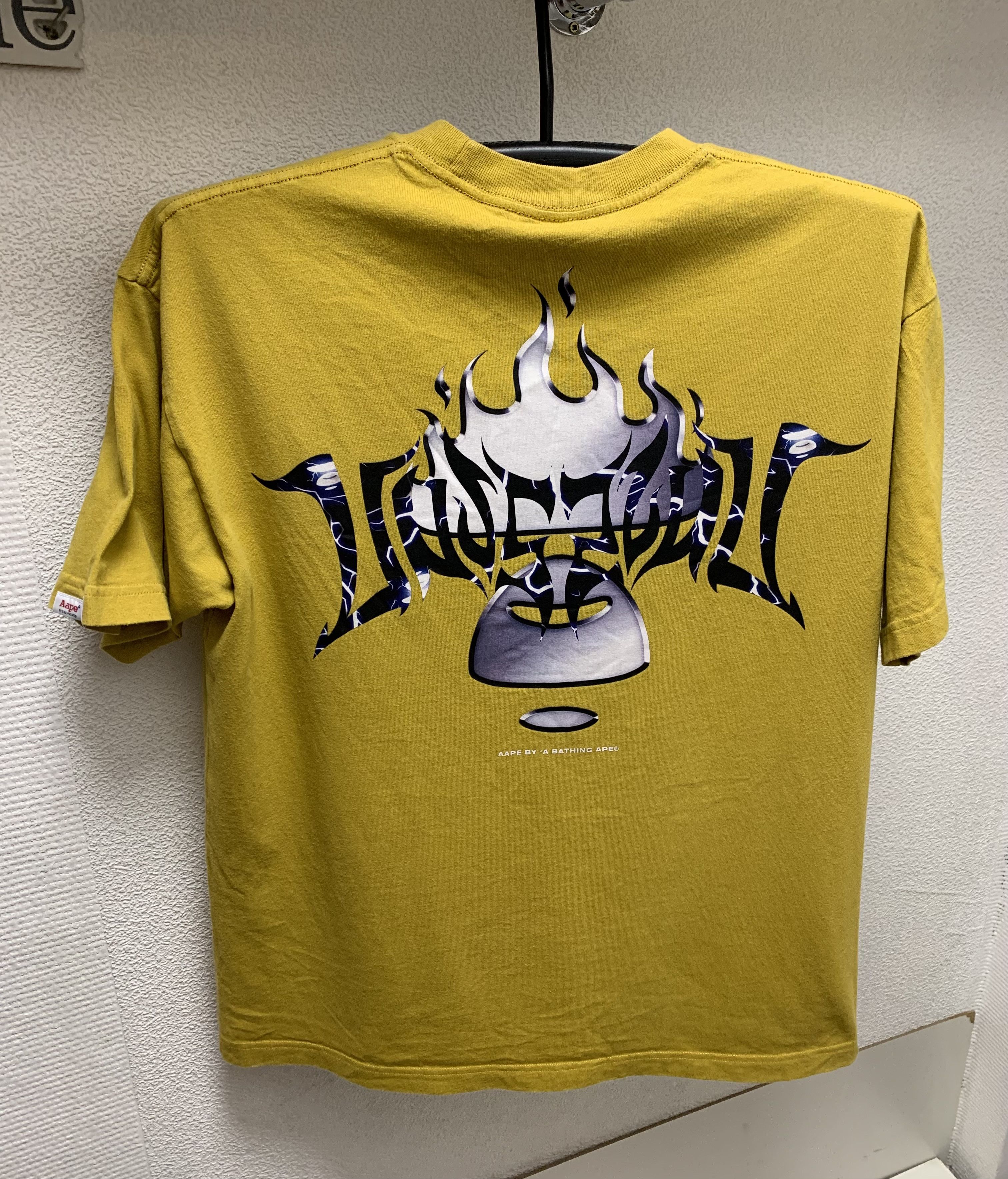 Aape Aape Now Tee yellow t-shirt Size US L / EU 52-54 / 3 - 5 Thumbnail