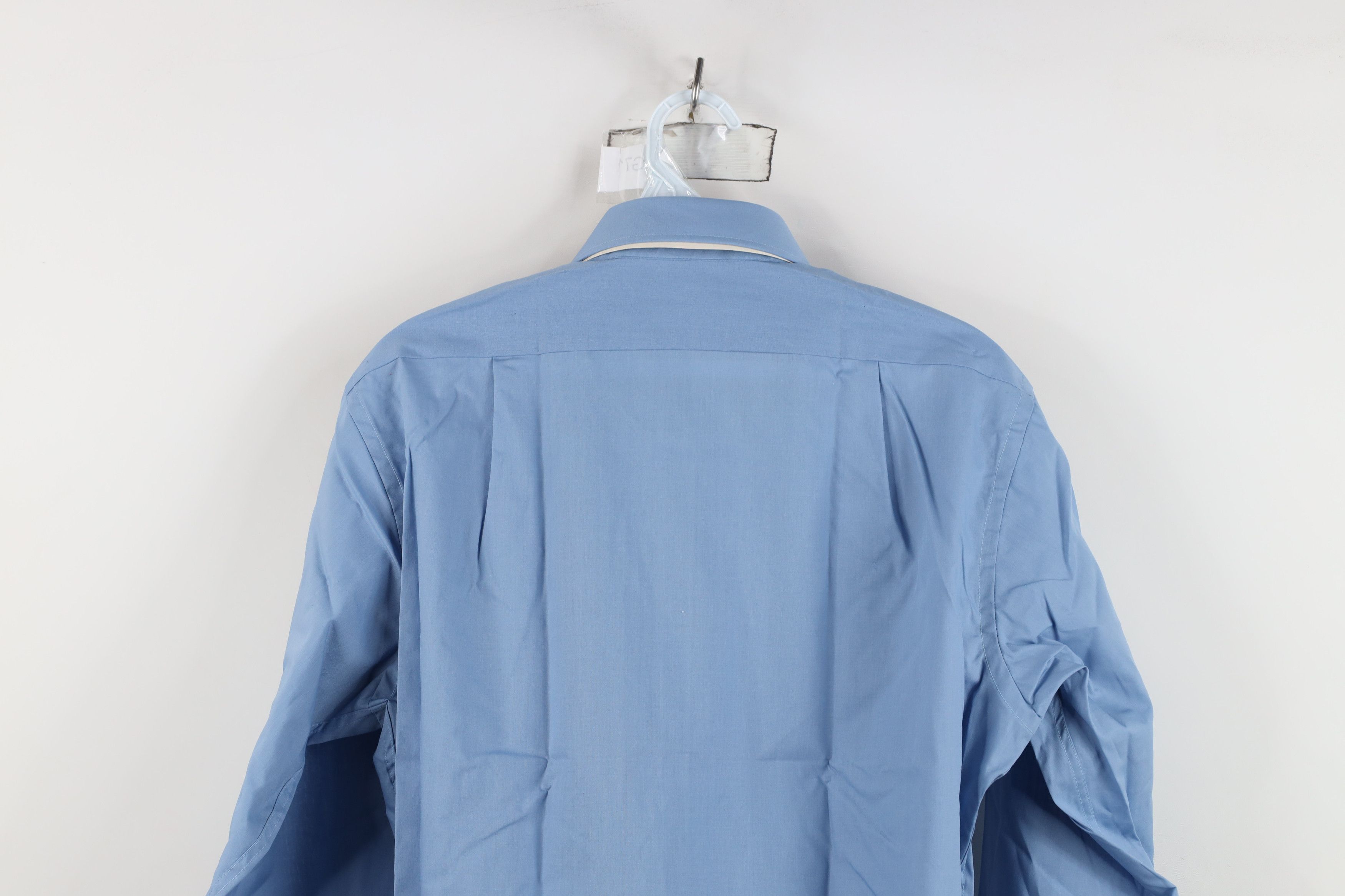 Vintage Deadstock Vintage 80s 90s Streetwear Button Shirt Blue Size US M / EU 48-50 / 2 - 13 Thumbnail