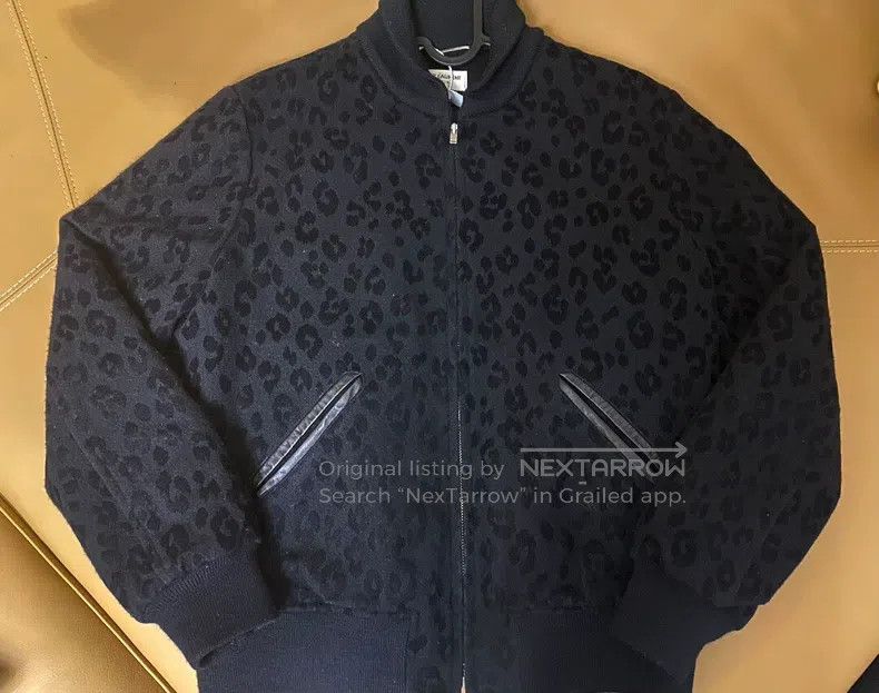 Saint Laurent Paris Saint Laurent Paris Leopard Print Baseball Jacket School U Size US M / EU 48-50 / 2 - 2 Thumbnail