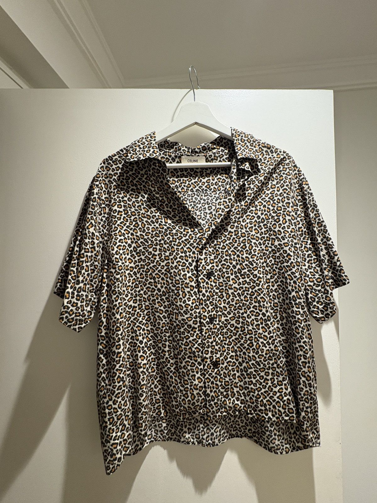 Celine Leopard shirt