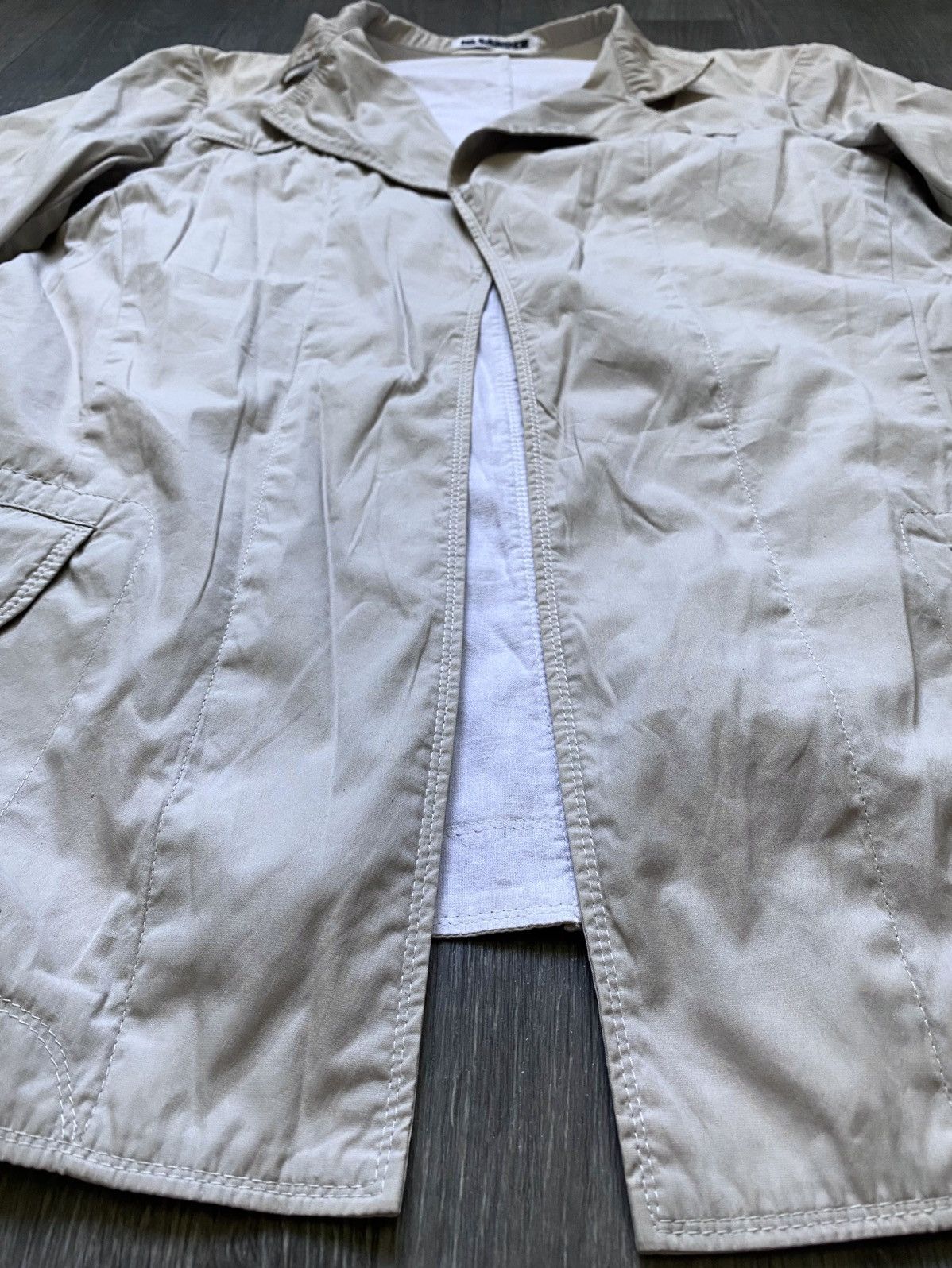 Jil Sander Women’s Jil Sander Vintage Avant Garde Blazer Light Jacket Size XS / US 0-2 / IT 36-38 - 6 Thumbnail