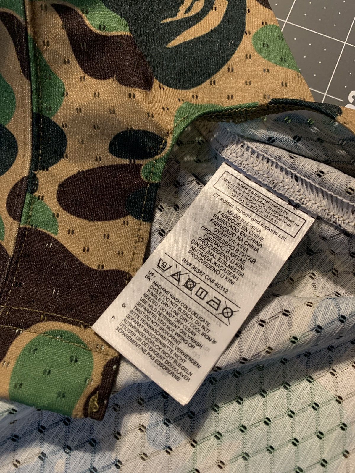 Adidas × Bape BAPE X ADIDAS JERSEY Size US S / EU 44-46 / 1 - 7 Thumbnail