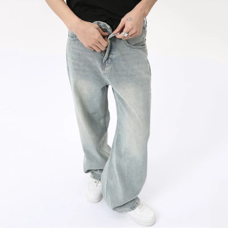Jean × Vintage Light Straight Male Denim Size US 32 / EU 48 - 4 Thumbnail
