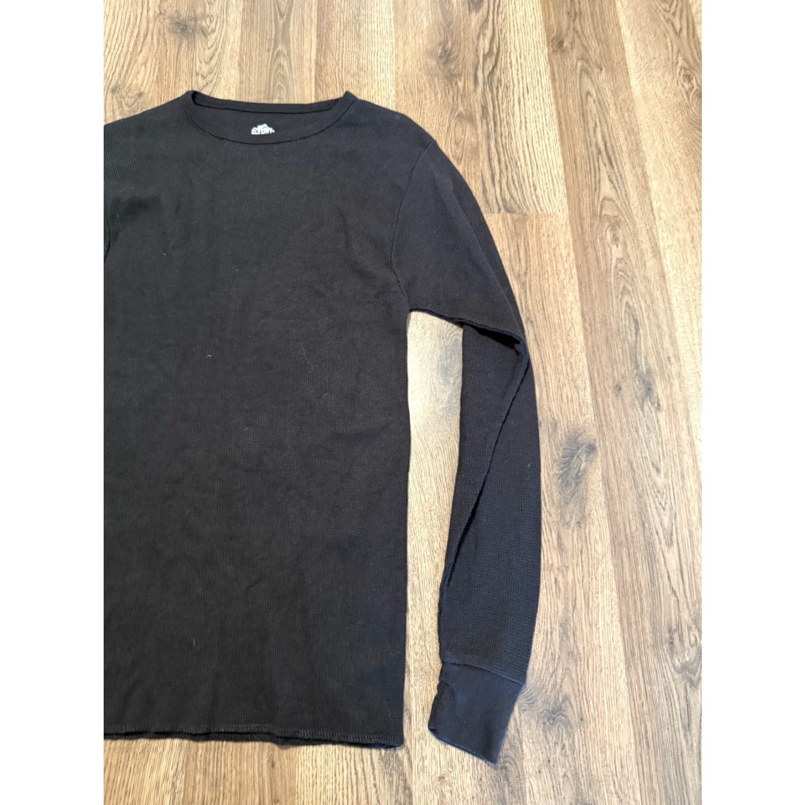 MILLY Old Mill Shirt Men L Black Crewneck Long Sleeve Shirt Size US L / EU 52-54 / 3 - 4 Thumbnail