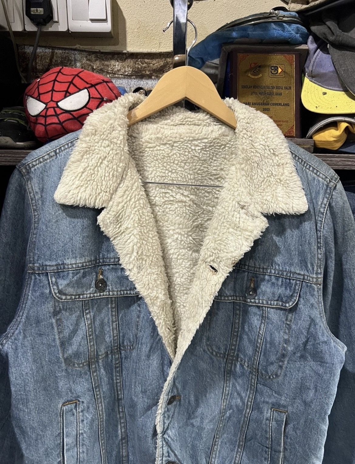GU 🔥Gu Sherpa Denim Jacket Size US L / EU 52-54 / 3 - 5 Thumbnail