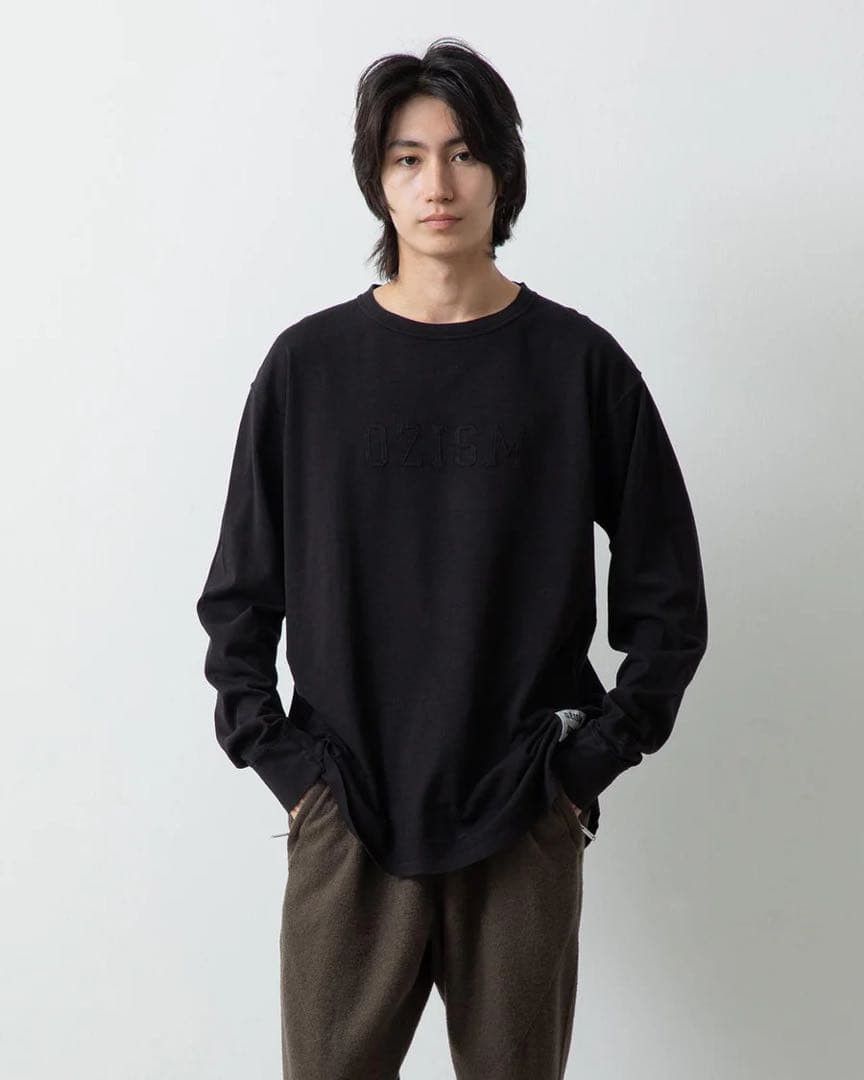 Nonnative × Undercover MONK L/S TEE COTTON PAPER JERSEY OVERDYED Size US M / EU 48-50 / 2 - 3 Thumbnail