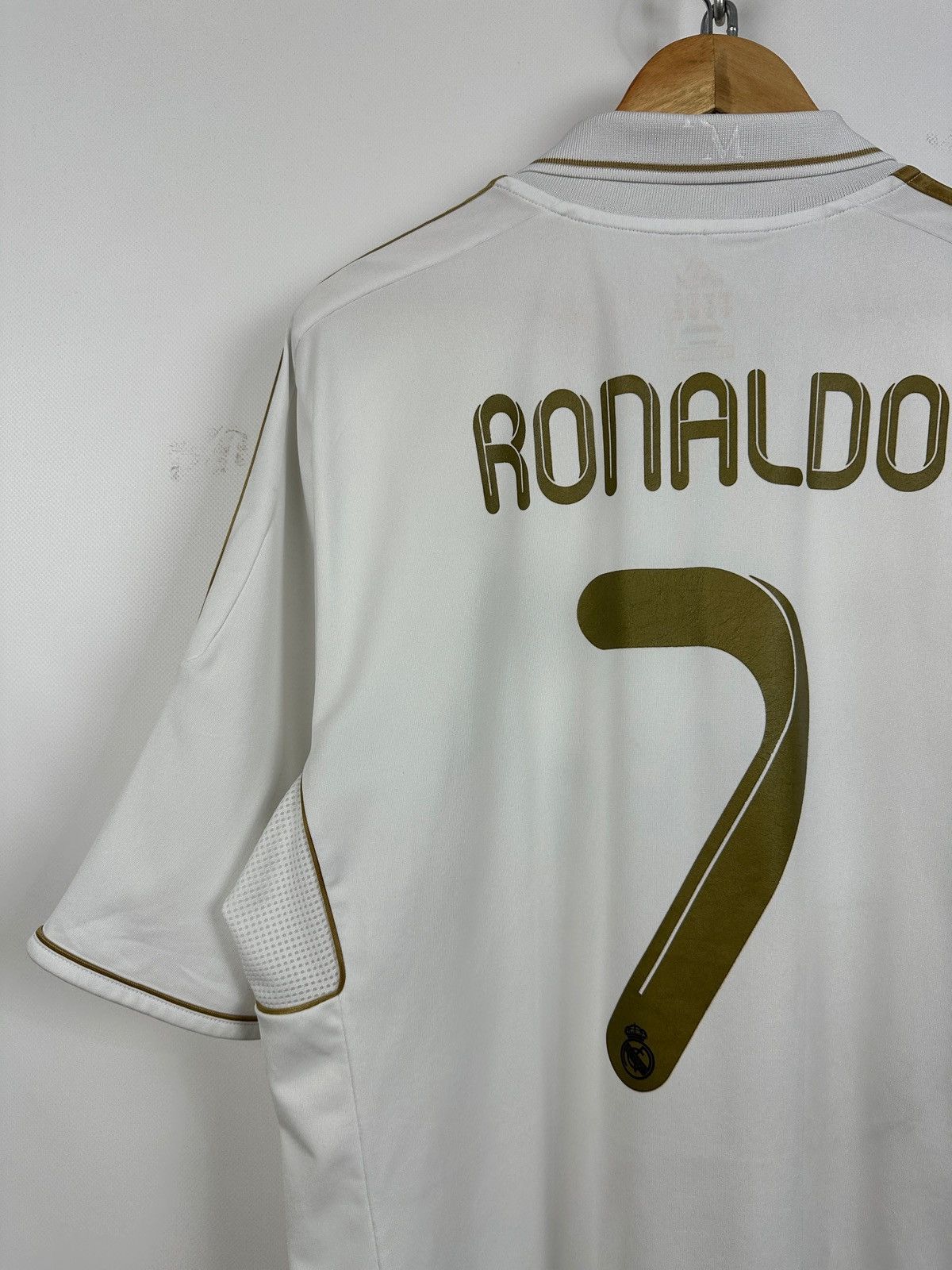 Adidas 2011/12 Vintage Adidas Real Madrid Cristiano Ronaldo Jersey Size US XL / EU 56 / 4 - 15 Thumbnail