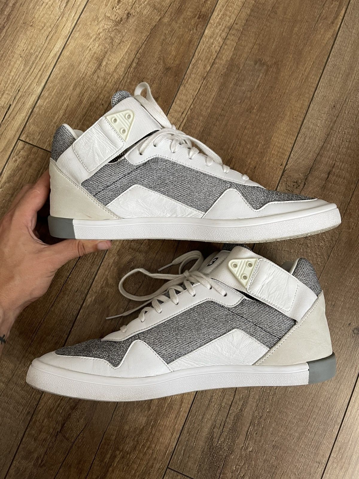 Y-3 Y-3 Yohji Yamamoto Adidas High Top Sneakers Shoes Size US 10.5 / EU 43-44 - 7 Thumbnail