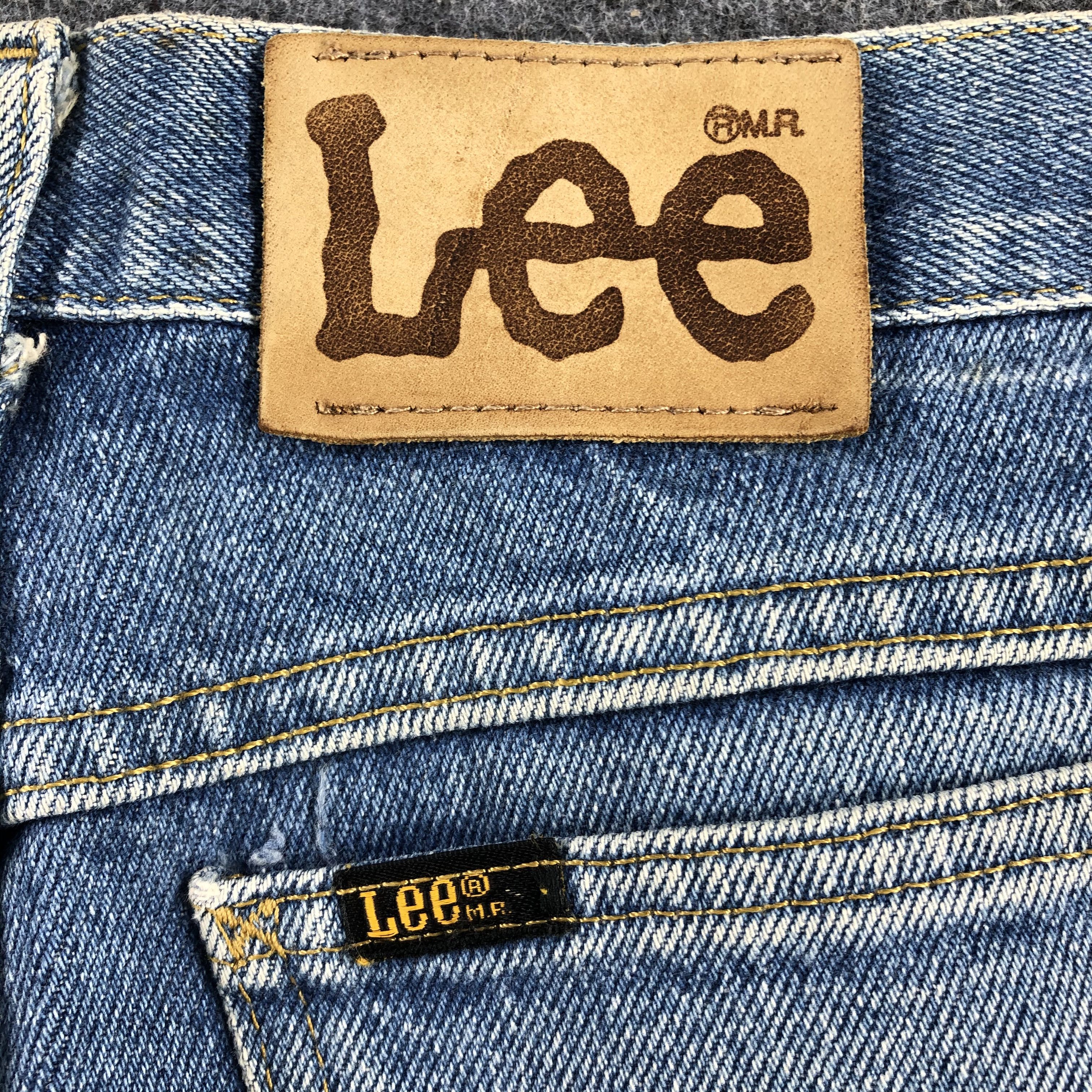 Lee Vintage Blue Wash Lee Jeans-J1887 Size US 28 / EU 44 - 5 Thumbnail
