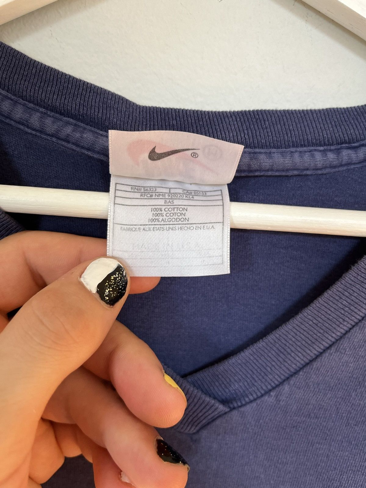 Nike 90s Vintage Nike Tee Made in USA Size US M / EU 48-50 / 2 - 4 Thumbnail
