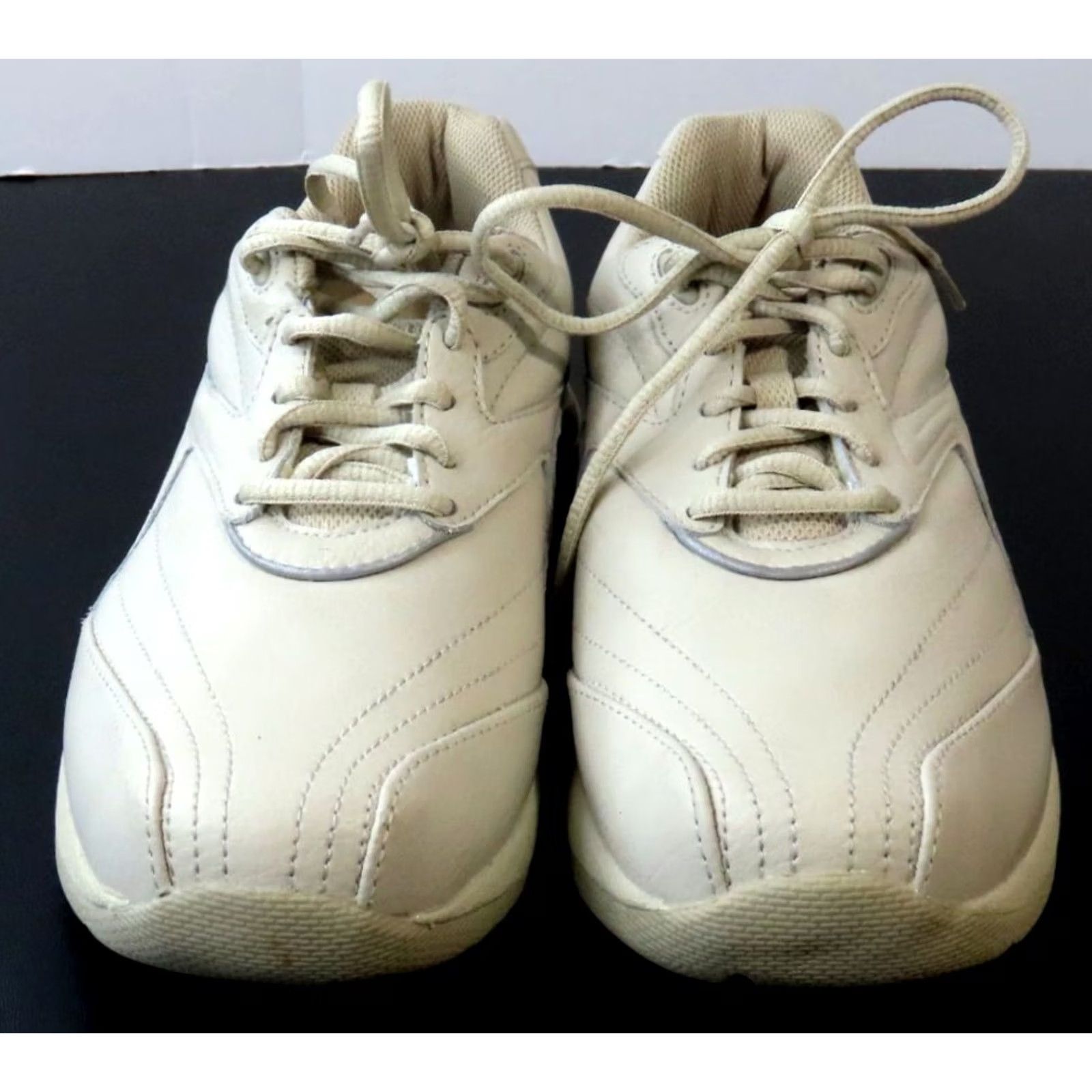 ANATOMICA VINTAGE Etonic Sneaker Women White Lace Up 6.5 D Lite Walker Anti-Microbial Padded Comfort Retro 90s Athletic Shoes Size US 7 / IT 37 - 3 Thumbnail
