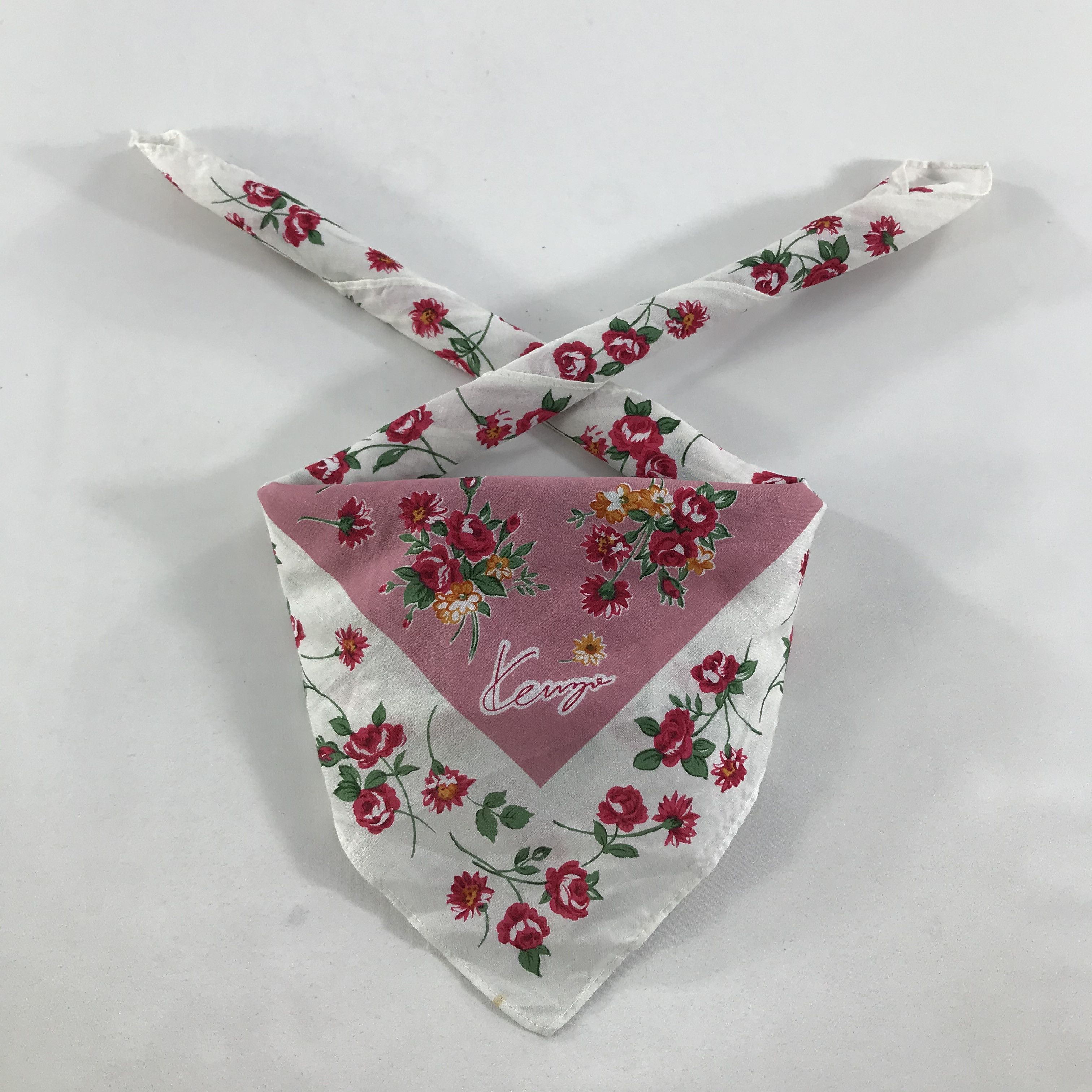 Kenzo × Vintage Kenzo Bandana / Handkerchief / Neckerchief - S1751 Size ONE SIZE - 4 Thumbnail