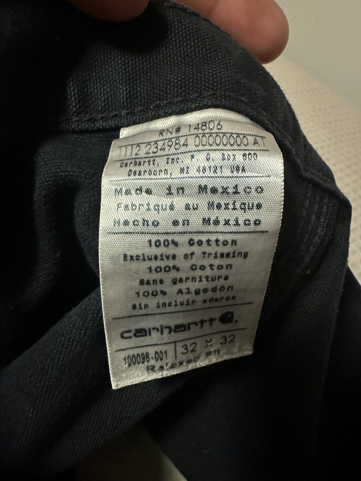 Vintage Vintage Carhartt Carpenter Pants Size US 32 / EU 48 - 6 Thumbnail