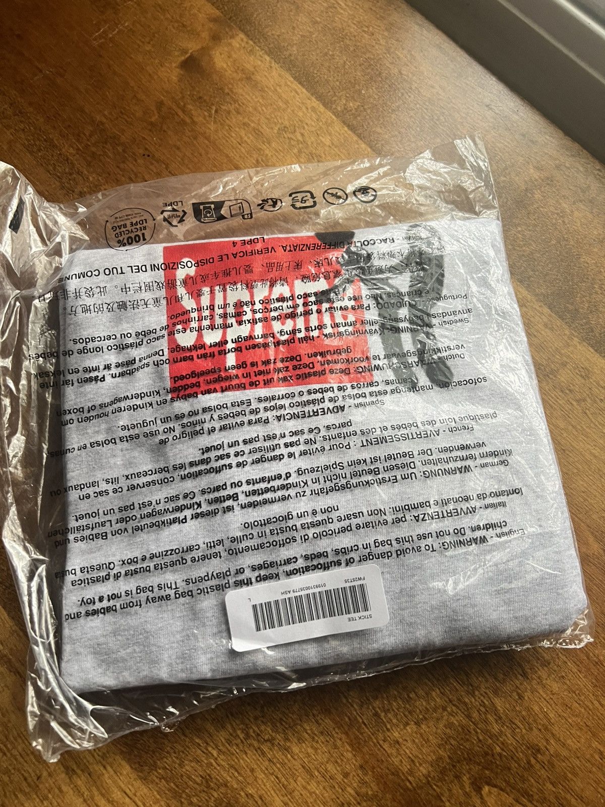 Supreme Supreme Stick Tee FW25 Size US L / EU 52-54 / 3 - 2 Thumbnail