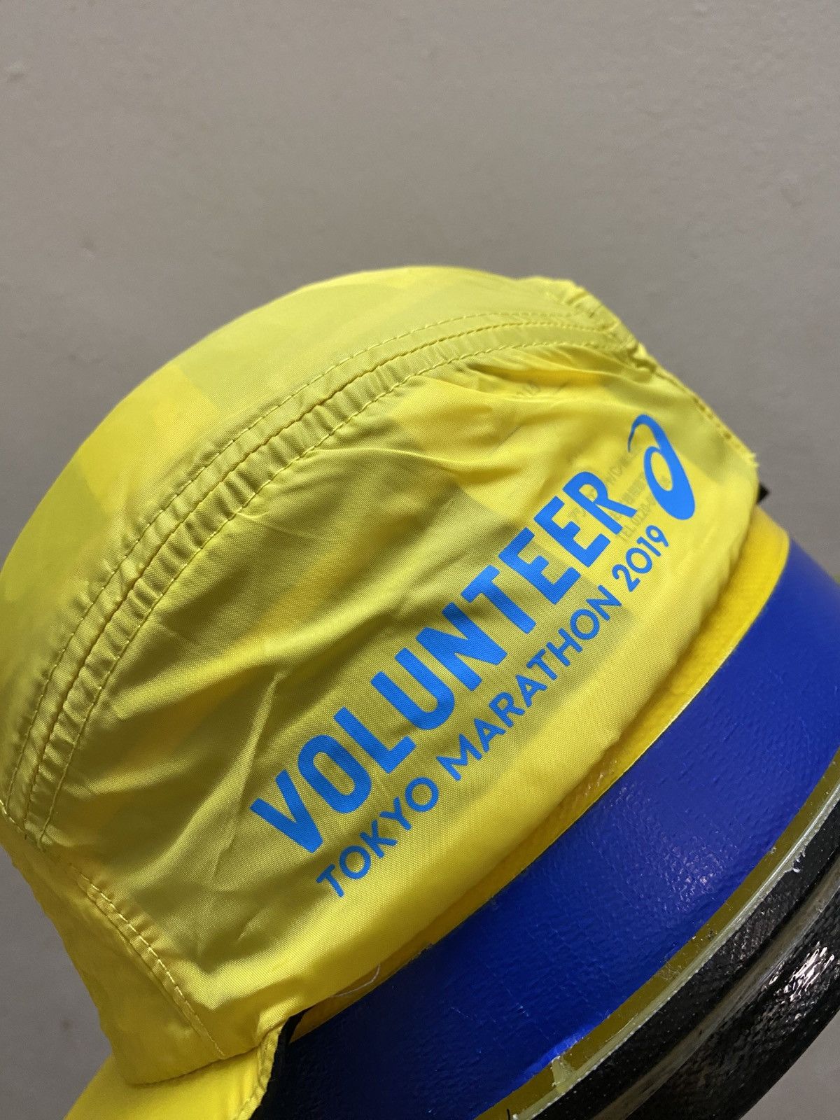Asics × Japanese Brand × Vintage RARE Asics Vintage Y2K Volunteer Tokyo Marathon Cap Hat Size ONE SIZE - 3 Thumbnail