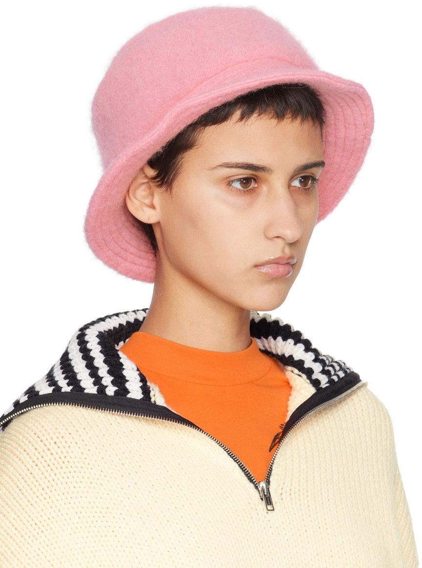 Marni o1y0225 Size : M / Cap / Hat in Pink Size ONE SIZE - 2 Thumbnail