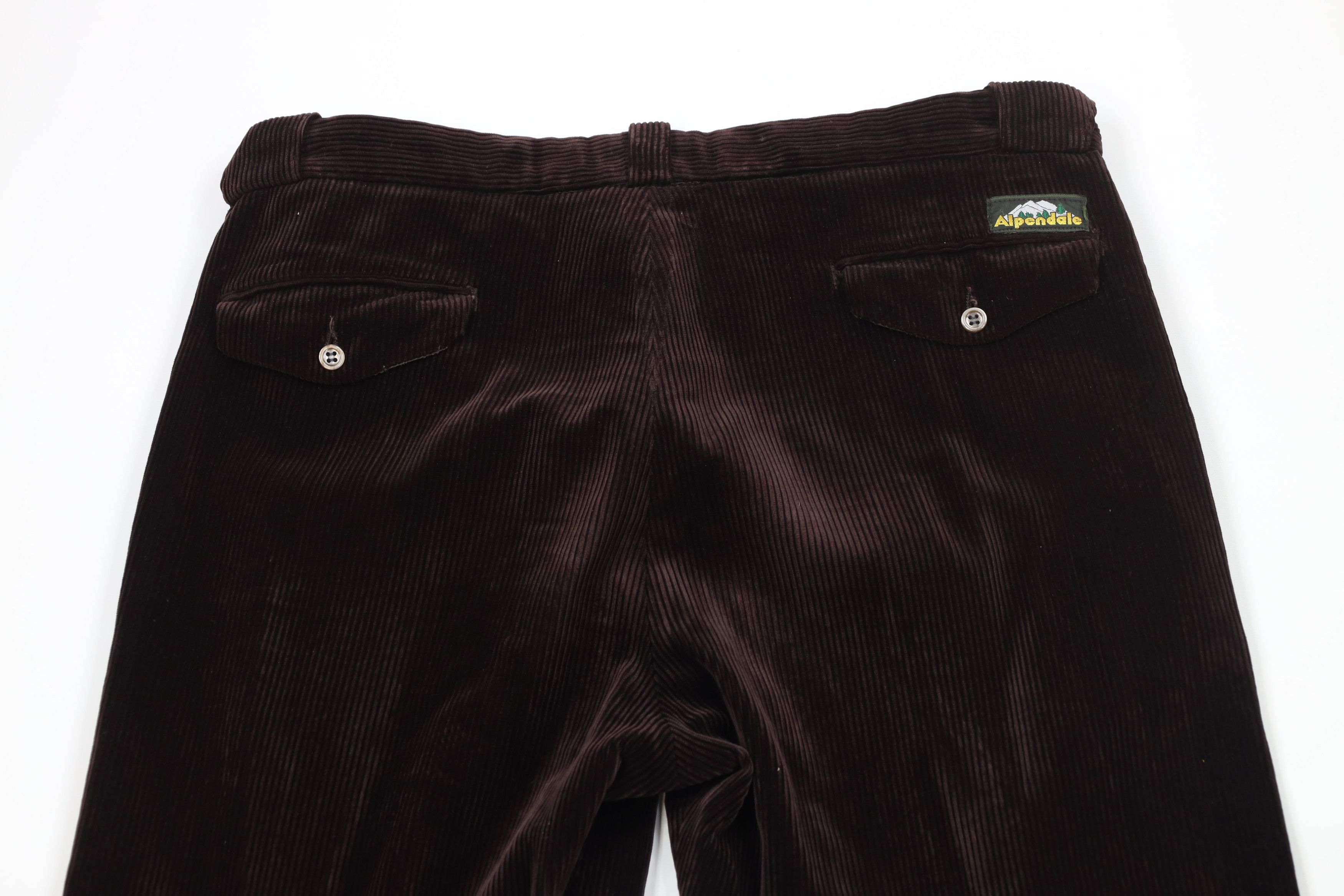 Vintage Vintage 90s Streetwear Wide Leg Corduroy Pants Brown Size US 38 / EU 54 - 11 Thumbnail