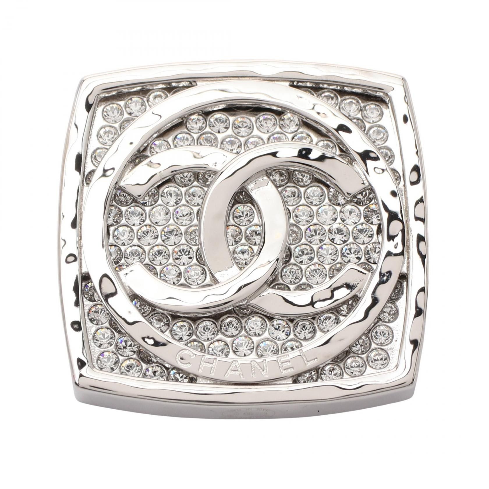 Chanel Chanel Chanel Coco Mark Square Brooch Brooch Metal Brooch ABB821 Size ONE SIZE - 1 Thumbnail