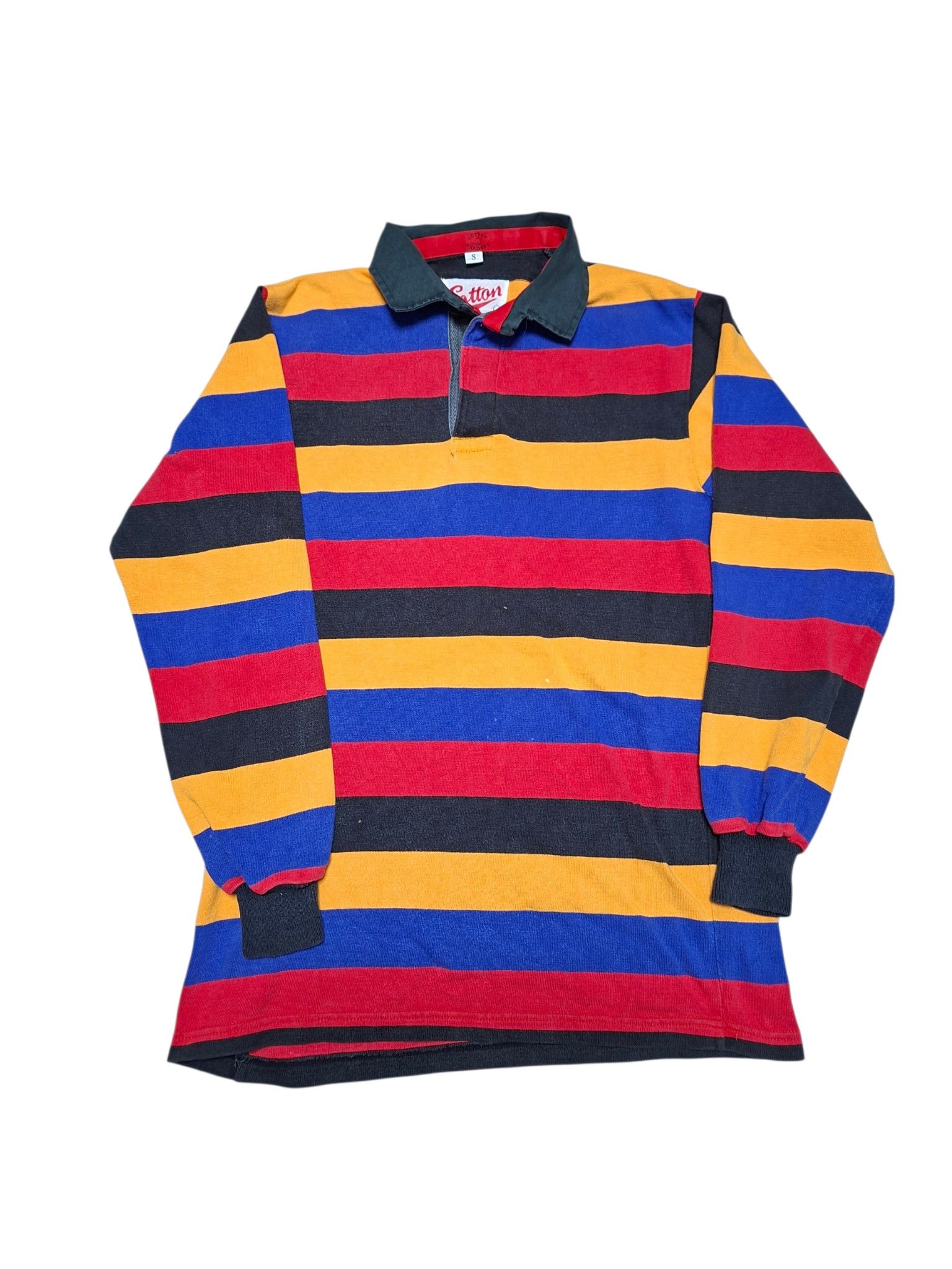 Cotton Traders COTTON TRADERS VINTAGE 80S REFEREE RUGBY SHIRT Size US S / EU 44-46 / 1 - 1 Thumbnail
