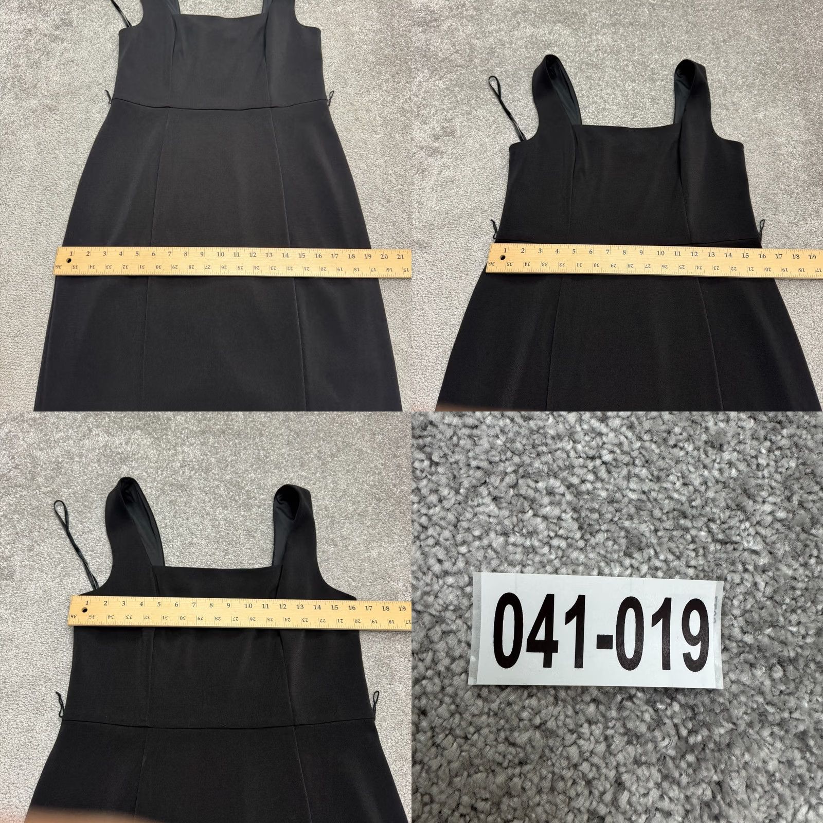 Vintage Harper Rose Neck Sheath Dress Womens 12 Black Sleeveless Knee Length NWT Size XL / US 12-14 / IT 48-50 - 9 Thumbnail