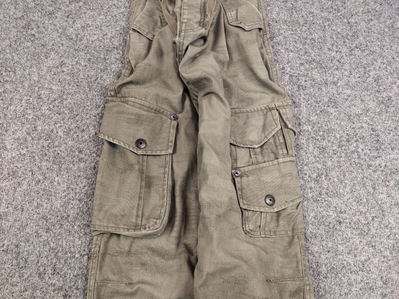 Rip Curl Vintage 90's Rip Curl Cargo Baggy Olive camo Pants Size US 33 - 8 Thumbnail