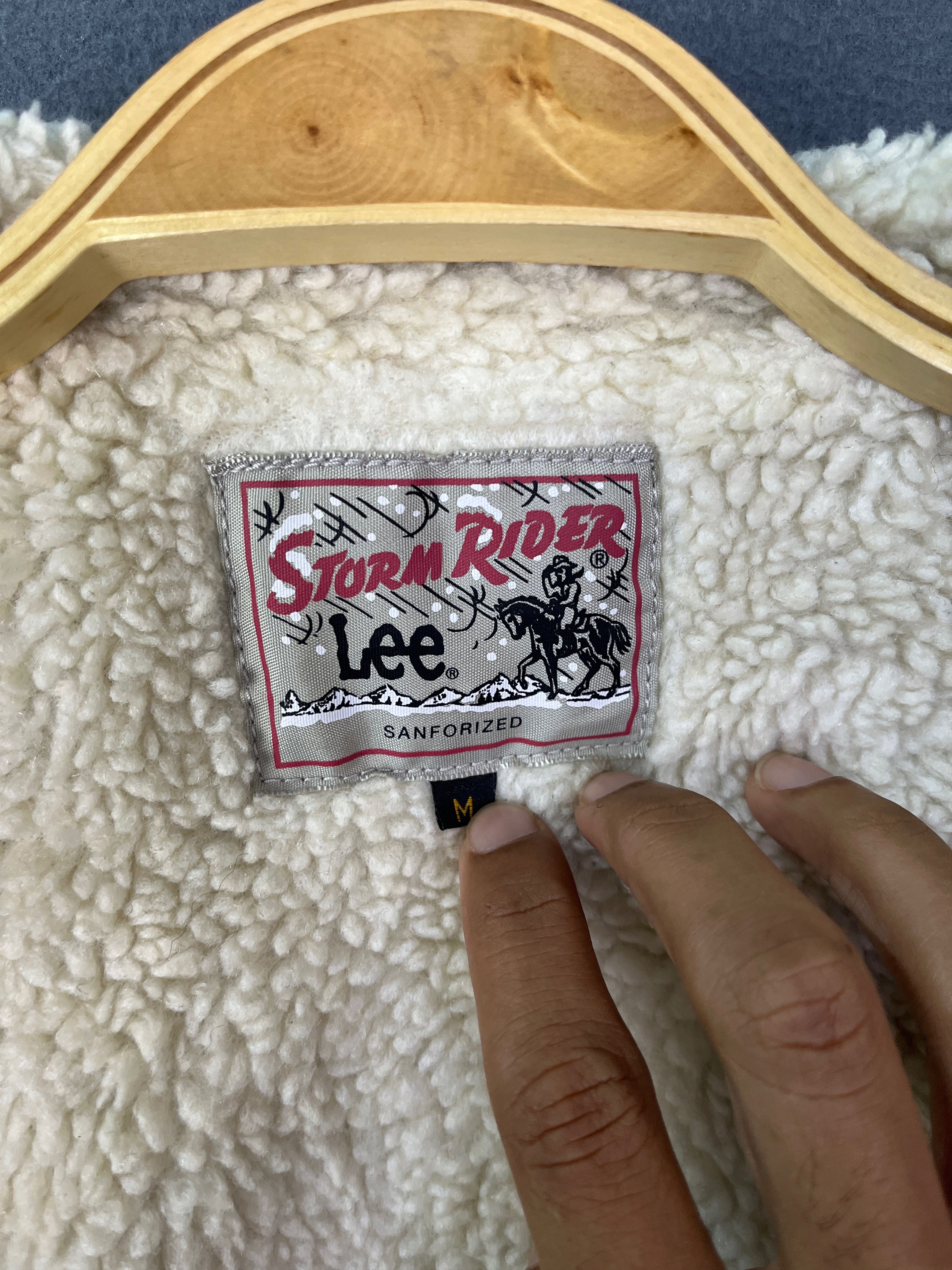 Lee Lee Storm Rider Corduroy Sherpa Lined Trucker Type 3 Jacket Size S / US 4 / IT 40 - 9 Thumbnail