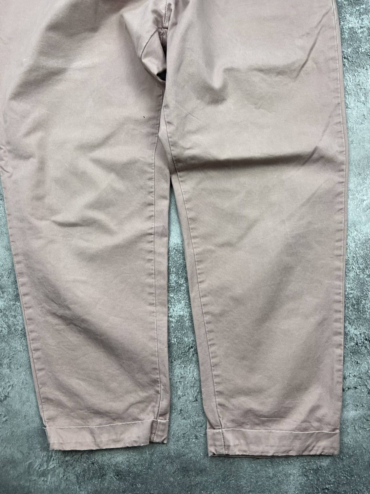 Carhartt Carhartt Cropped Wide Pants Pink Mens Size US 34 / EU 50 - 3 Thumbnail