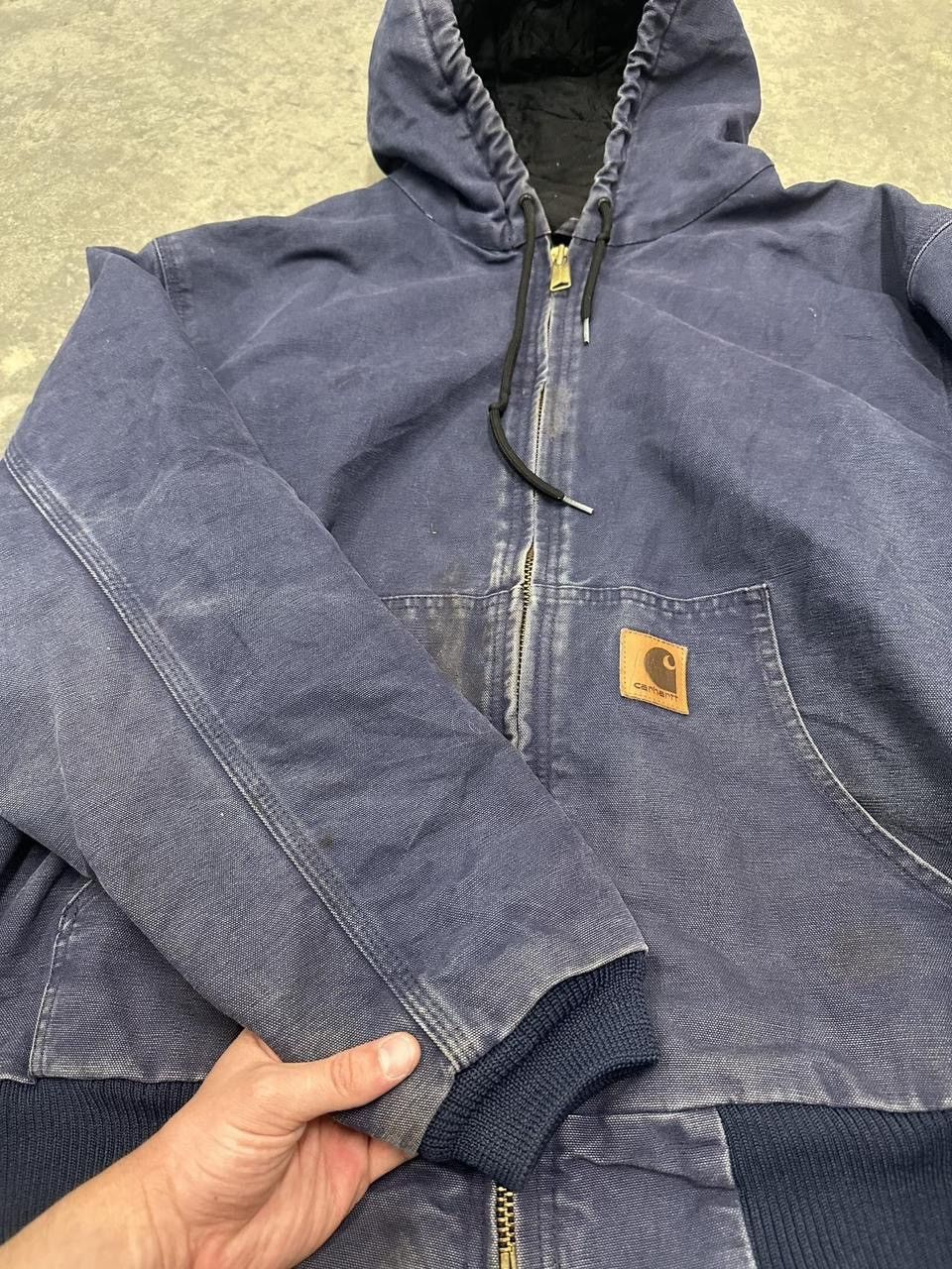 Carhartt Vintage Carhartt Navy Blue Jacket Size XXL Size US XXL / EU 58 / 5 - 3 Thumbnail