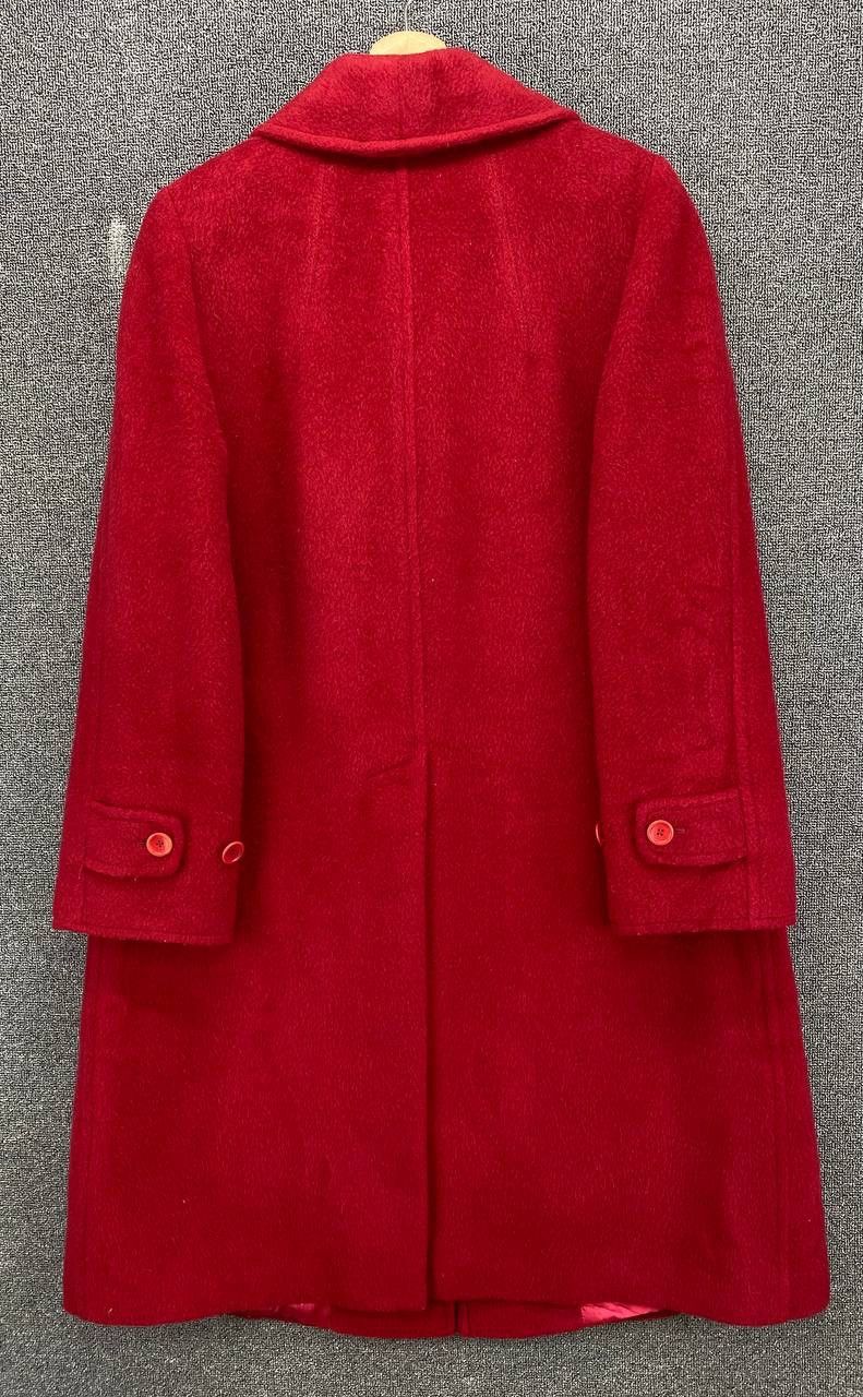 Armani Collezioni Vintage Armani Collezioni Italian Wool Coat Long Jacket Size M / US 6-8 / IT 42-44 - 13 Thumbnail