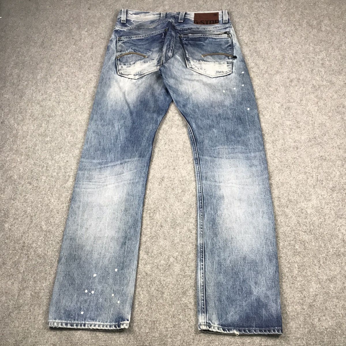 G-Star × Japanese Brand G STAR RAW DENIM BLUE FADED DENIM PANTS 144 Size US 30 / EU 46 - 9 Thumbnail