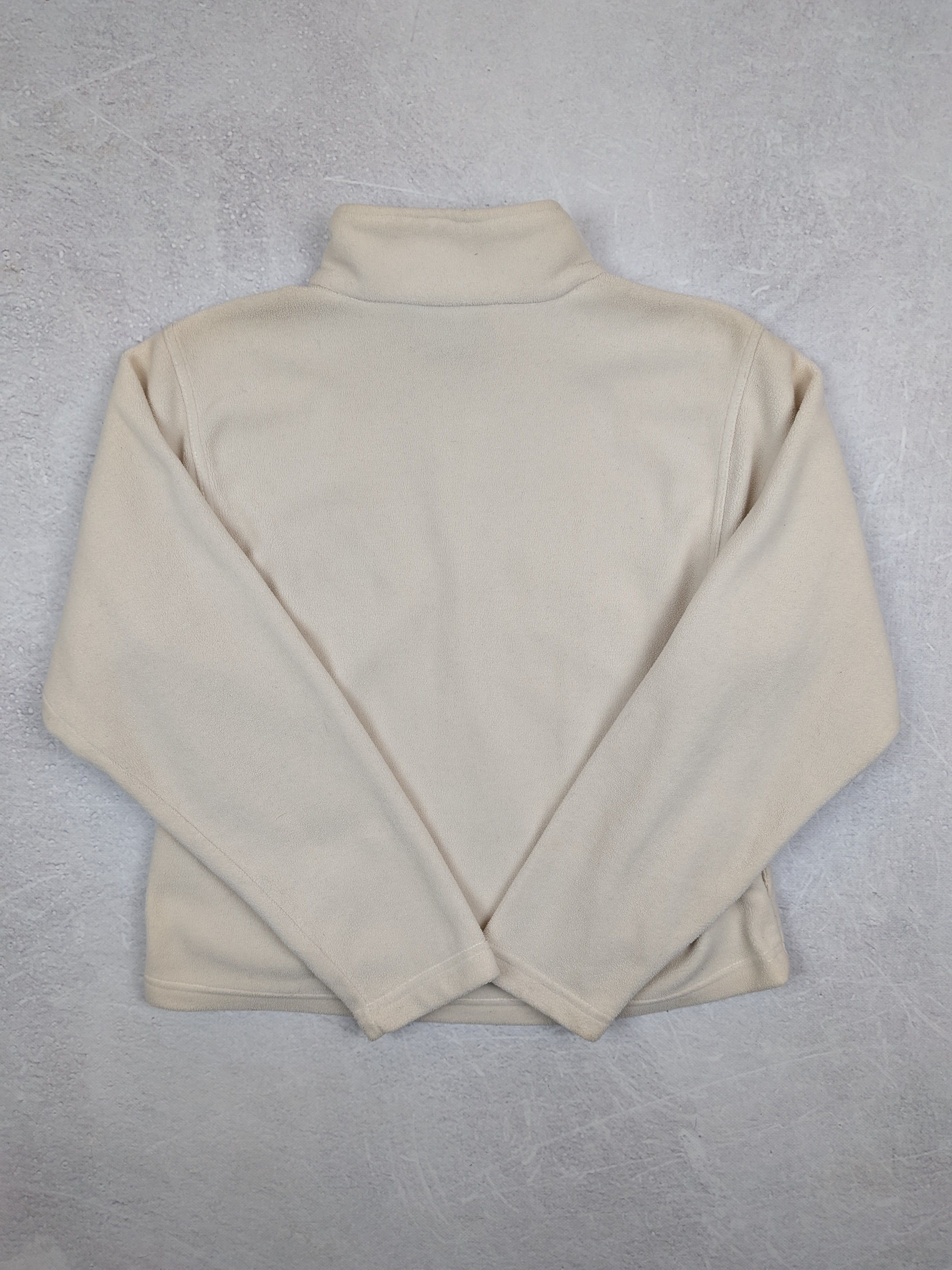Other Banff Canada Cream Jacket L Women Winter Zip-Up Fleece Size L / US 10 / IT 46 - 2 Thumbnail