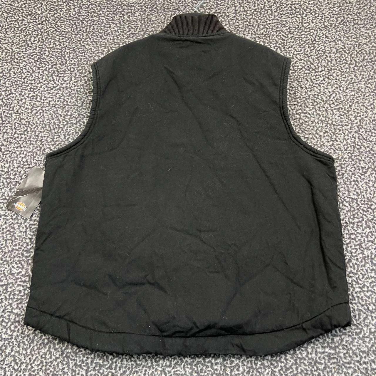 Dickies Dickies Vest Jacket Men Black Full Zip Pockets Sherpa New XL Size US XL / EU 56 / 4 - 2 Thumbnail